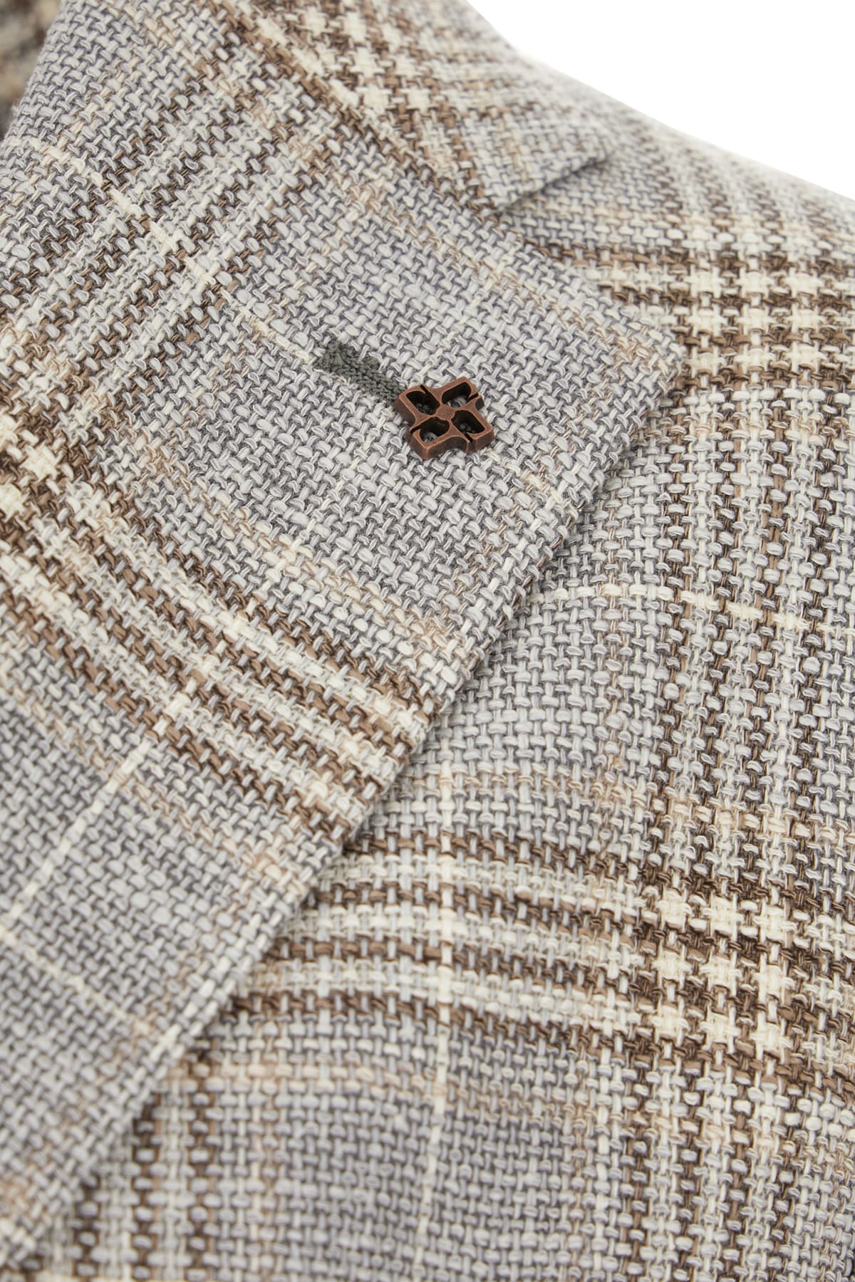 Tagliatore Embroidered Wool Blend Jacket