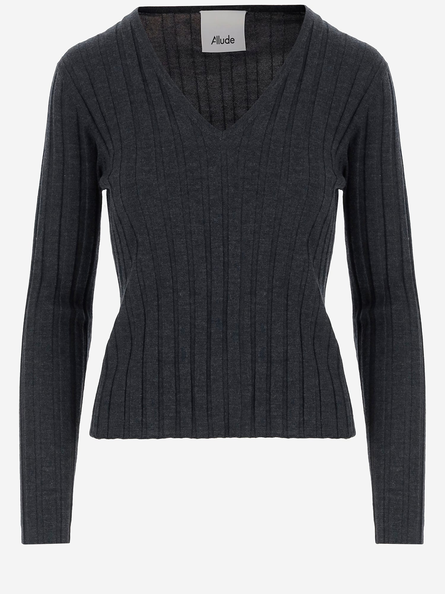 Wool Sweater With Striped Pattern