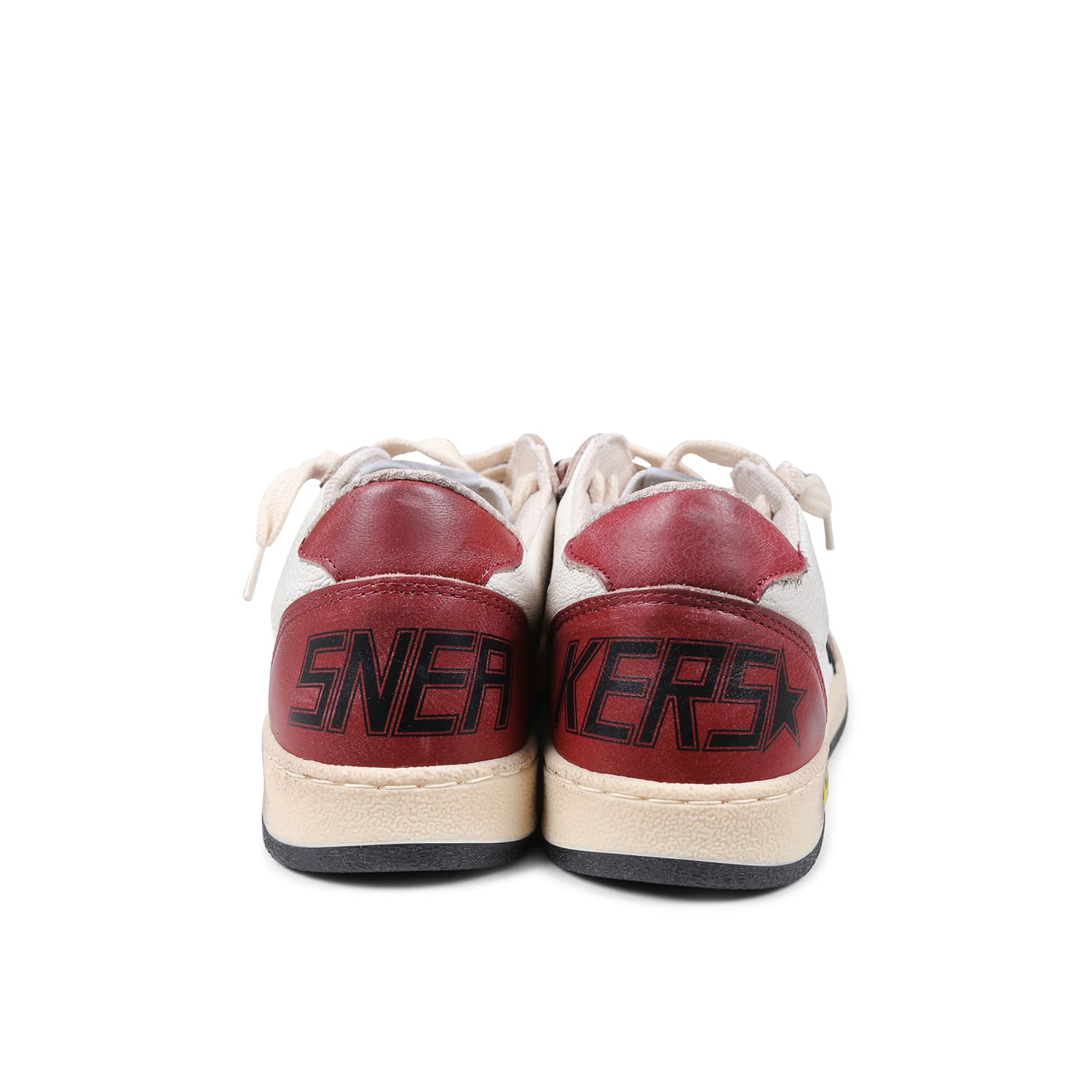 Shop Golden Goose Red Sneakers For Kids