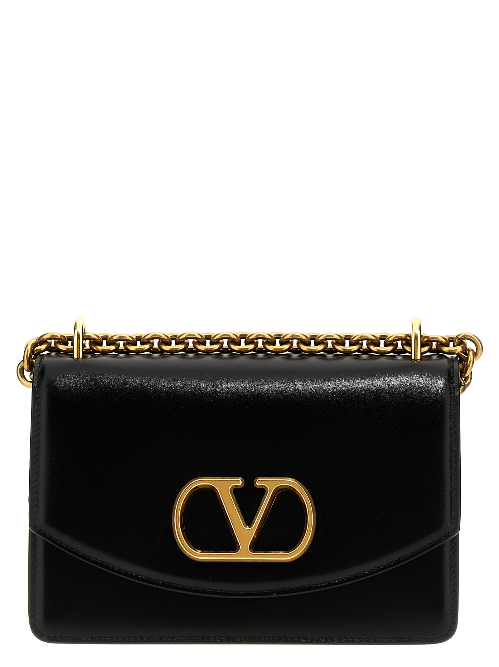 Valentino Borsa A Spalla Small In Black