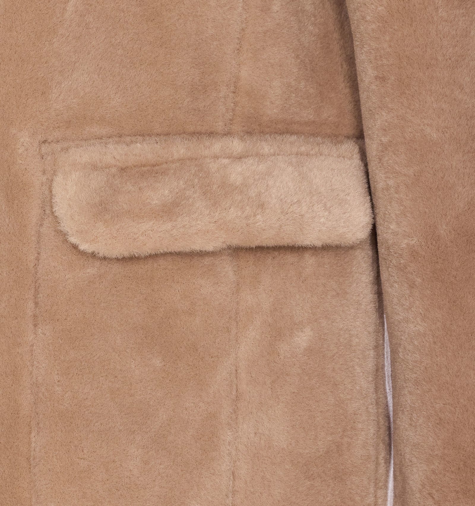 Urbancode Reversible Faux Fur Jacket In Brown