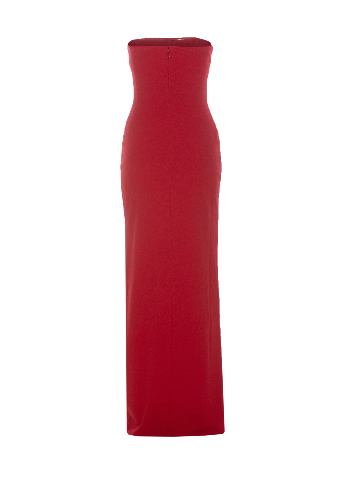 Solace London Bysha Maxi Dress In Red