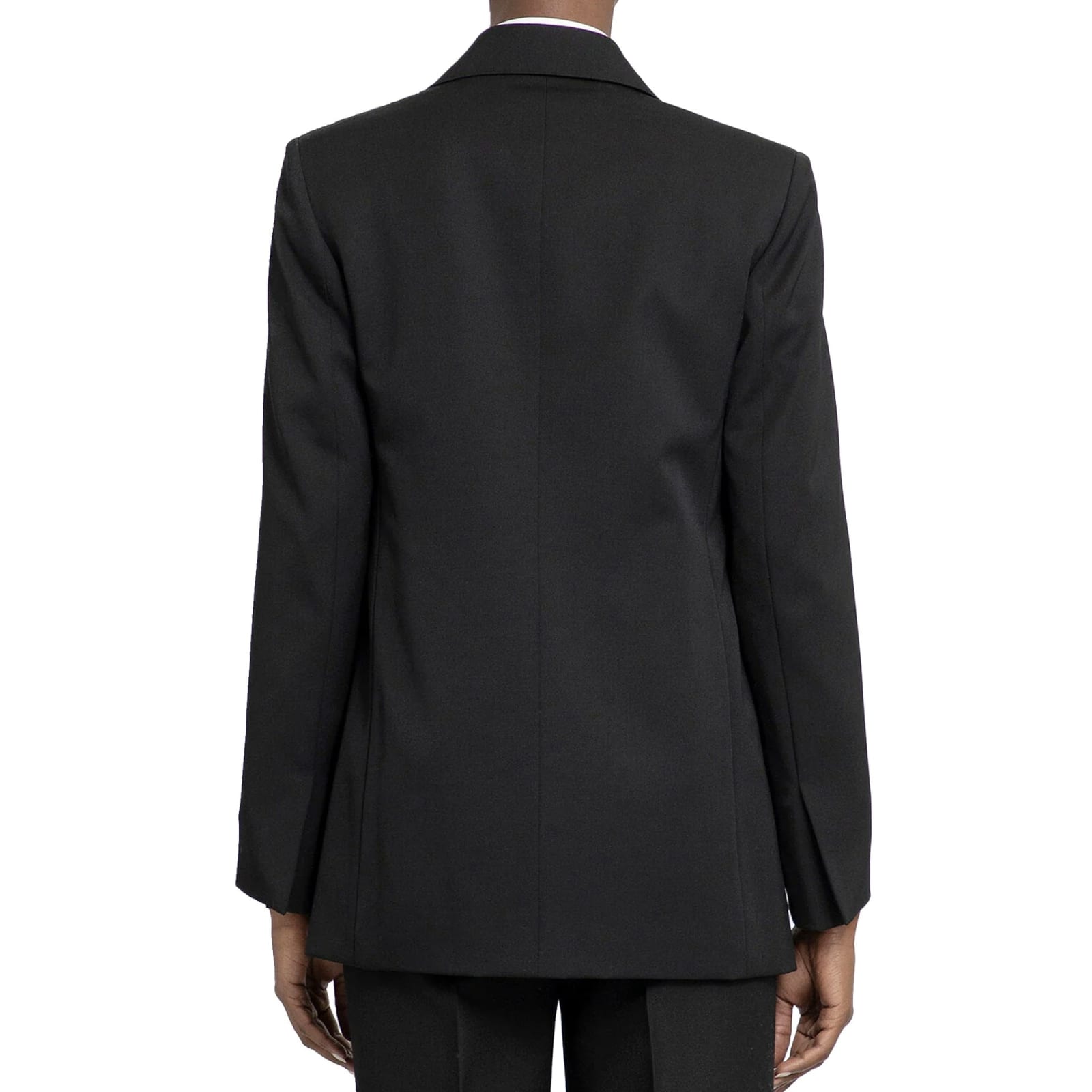 Shop Lanvin Wool Blazer In Black