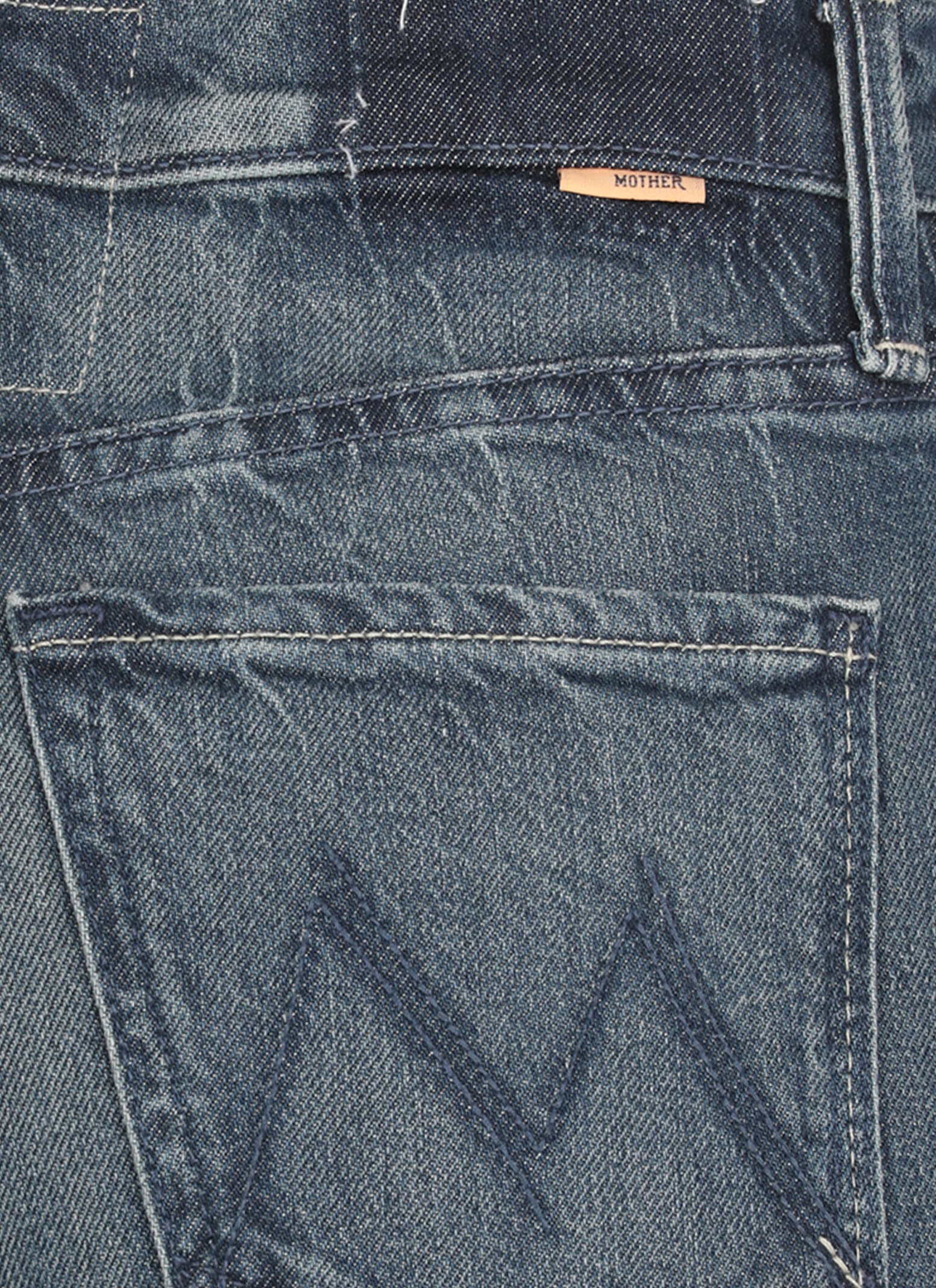 Mother The Rambler Jeans In Blue
