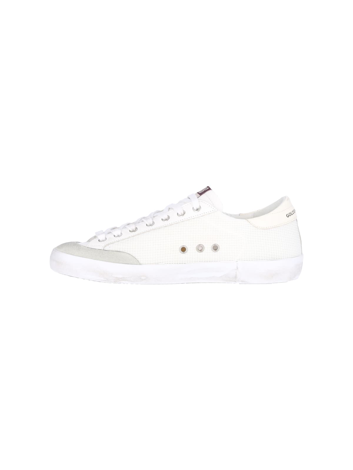 Shop Golden Goose Super-star Sneakers In White