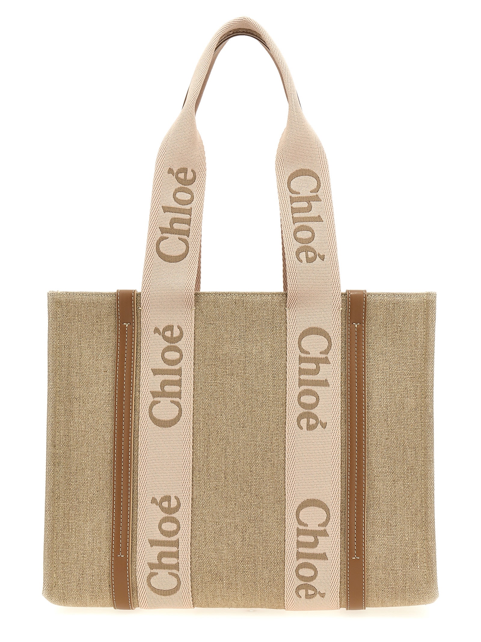 CHLOÉ WOODY MEDIUM SHOPPING BAG