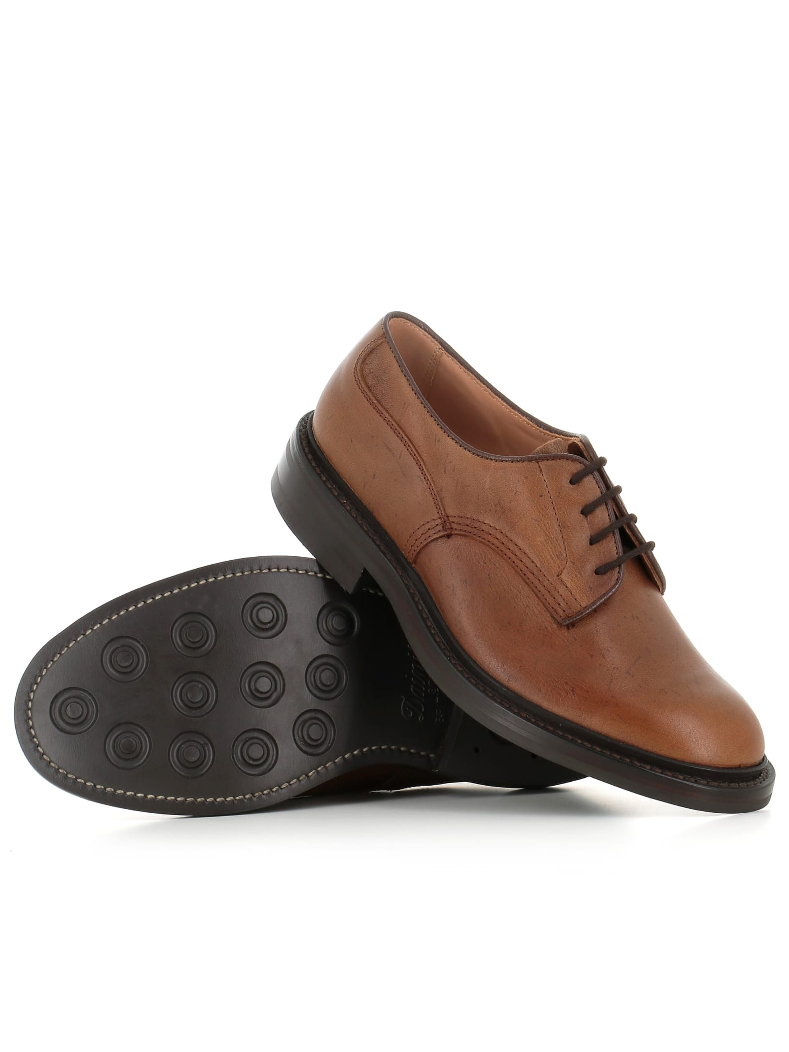 Shop Tricker's Derby Woodstock In Cognac