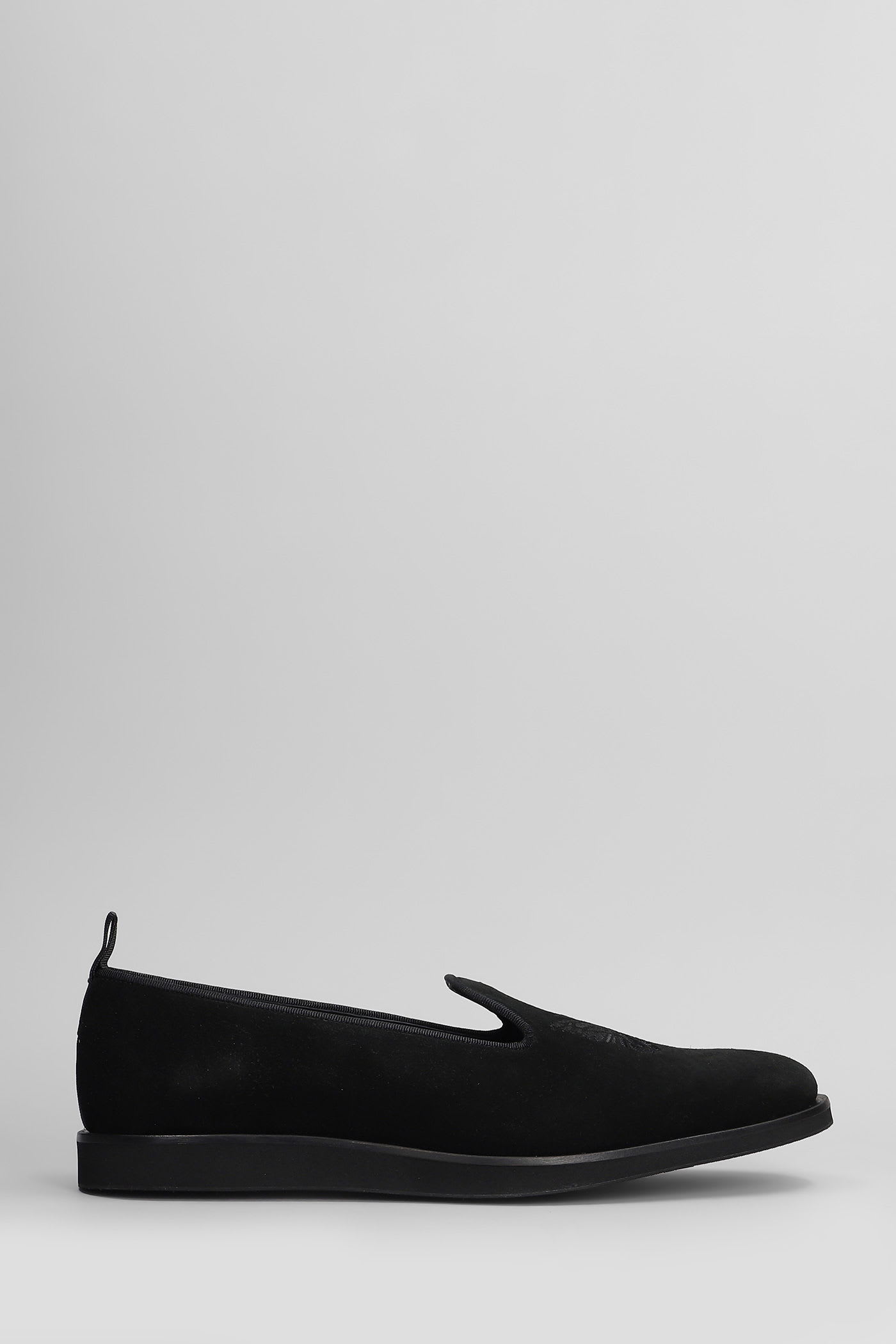 Loafers In Black Suede