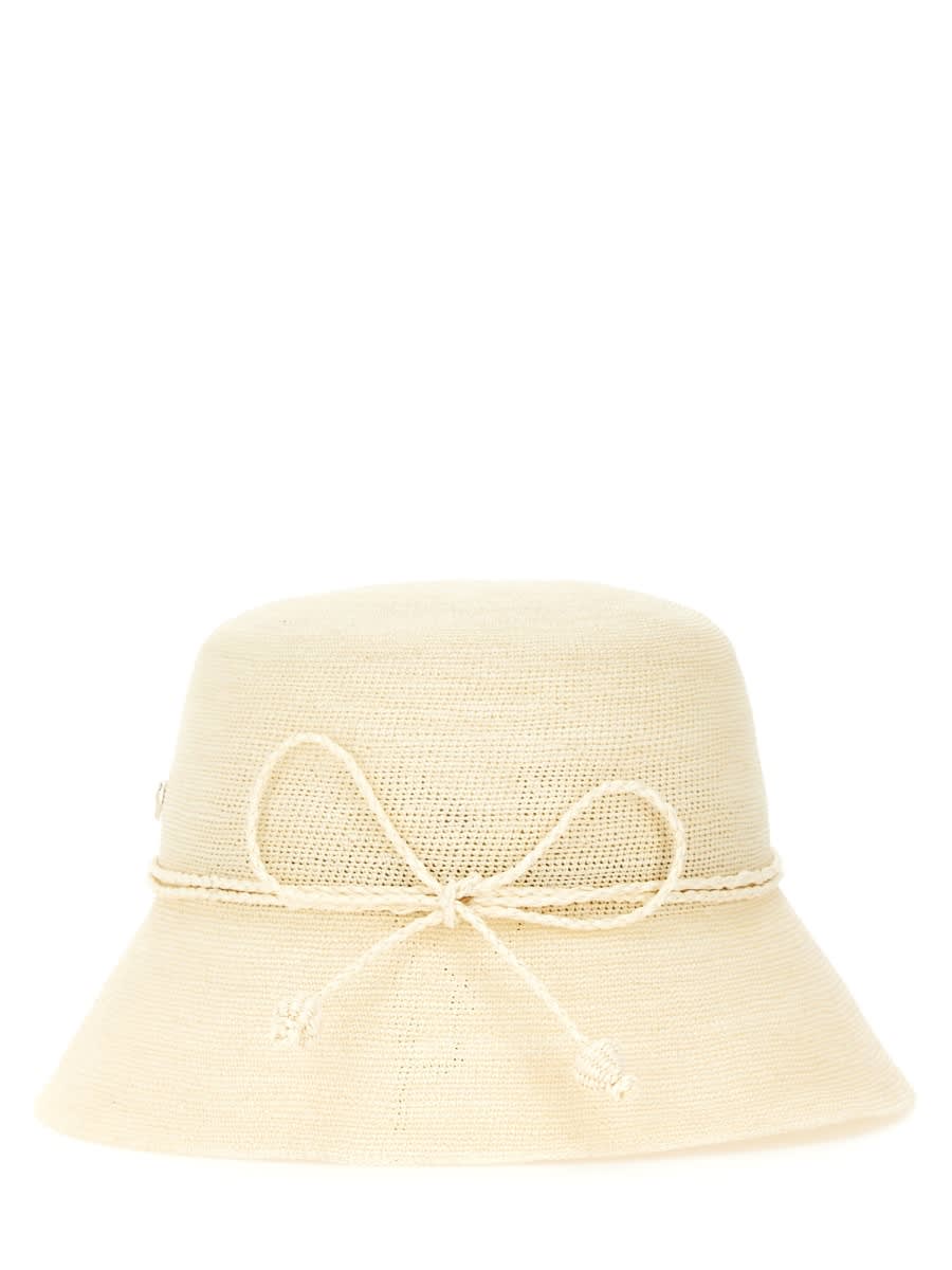 Shop Helen Kaminski Hat Dijon In Ivory