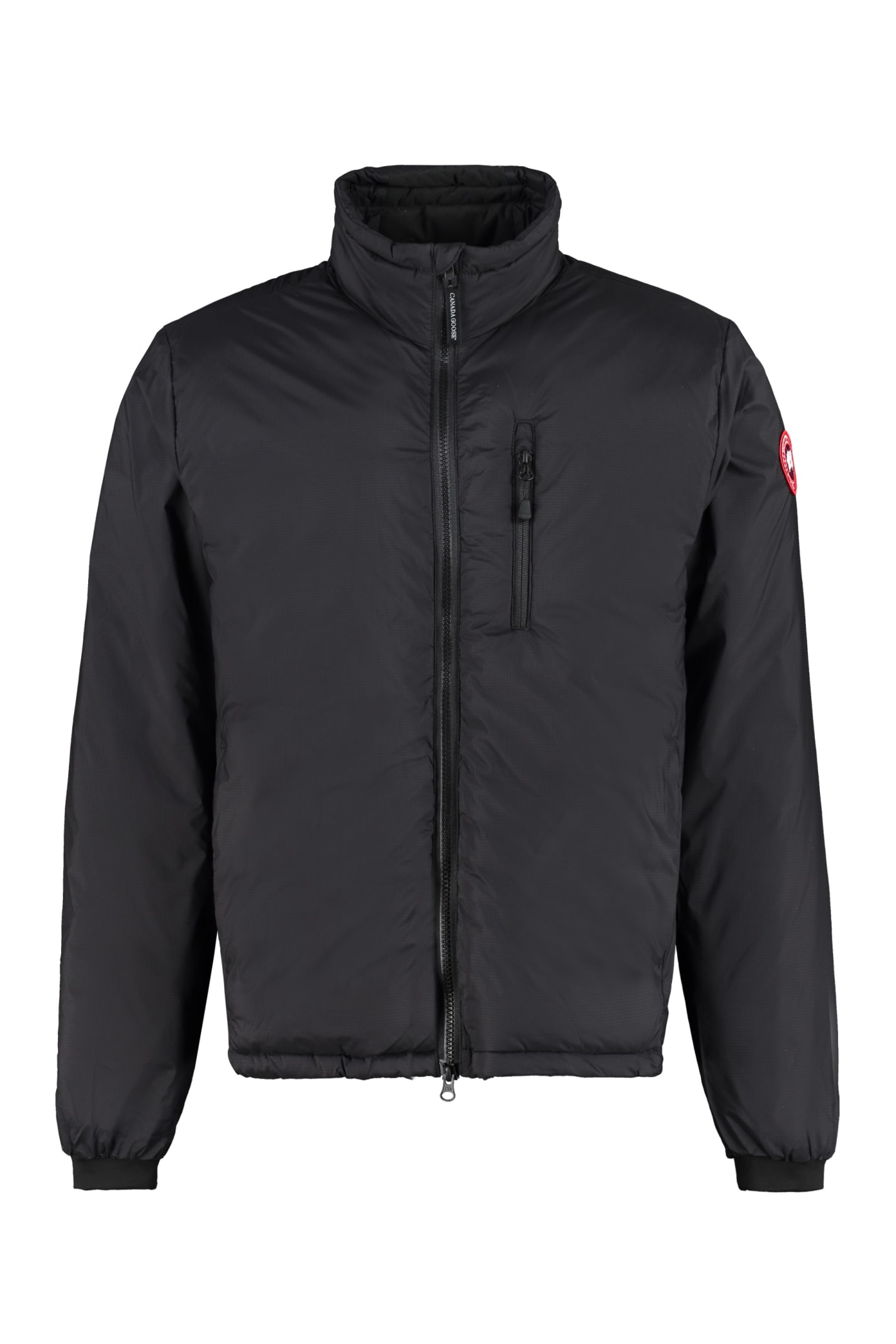 Canada Goose Lodge Padded Jacket In Black