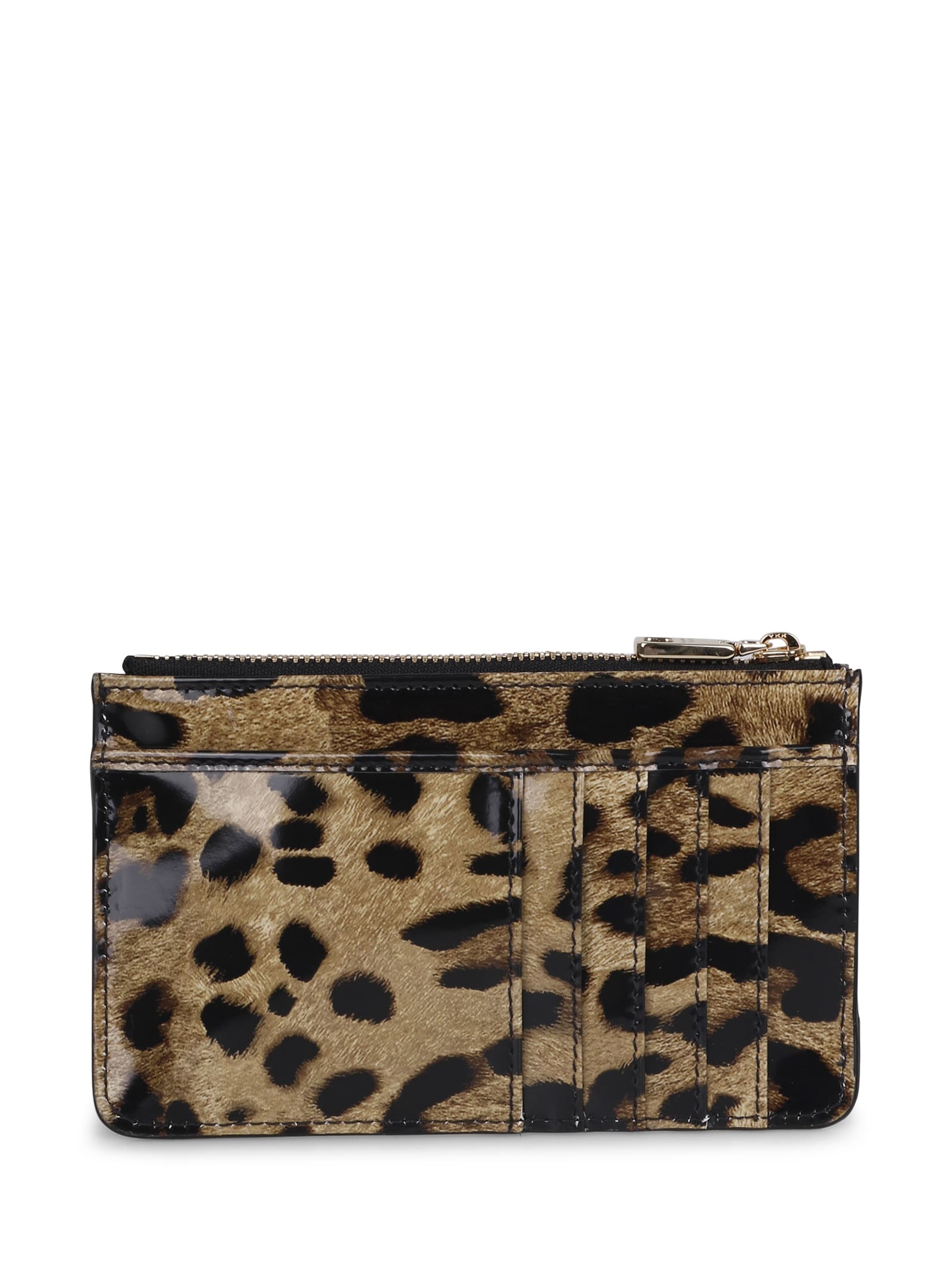 Shop Dolce & Gabbana All-over Leopard-print Wallet