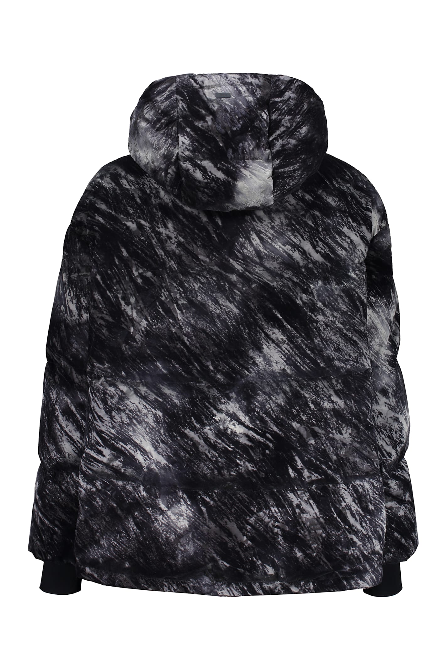 Herno Elegant Winter Down Jacket With Hood And Pockets In Black