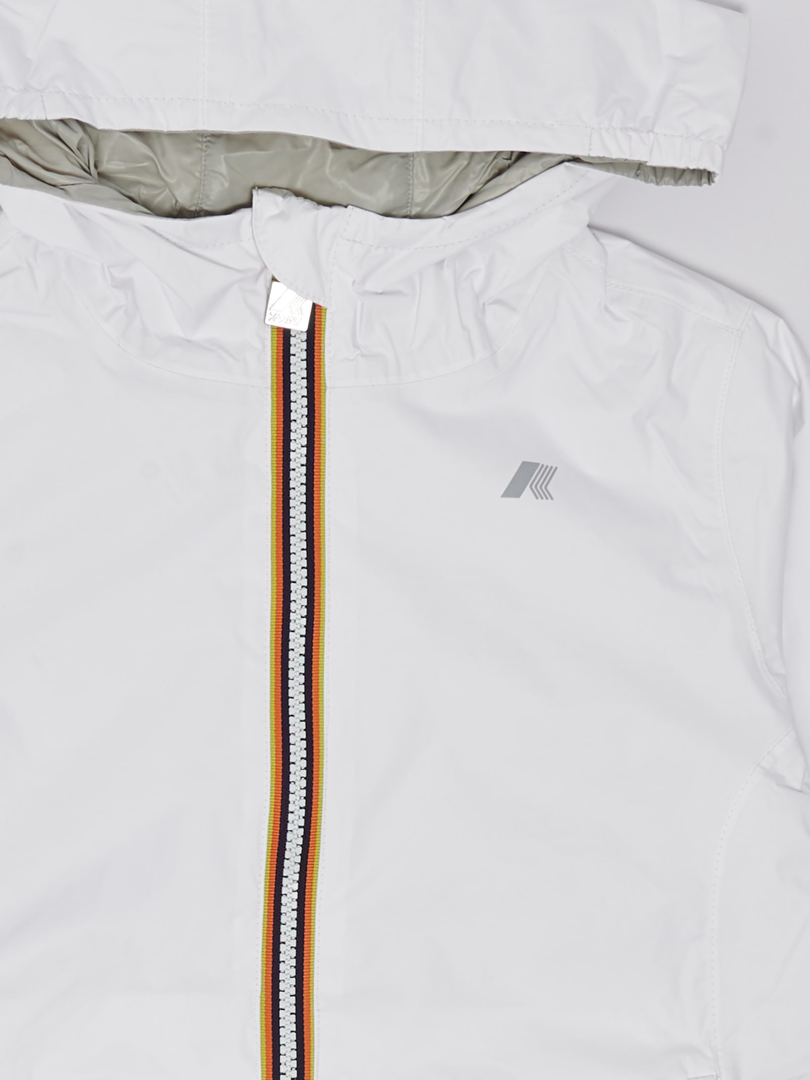 Shop K-way Lily Eco Plus Double Jacket In Bianco-beige