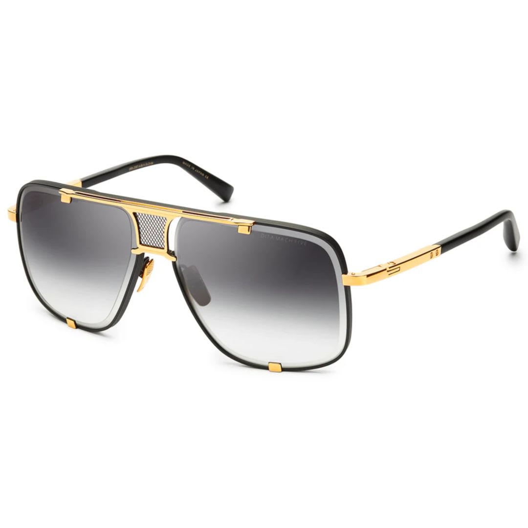 Dita Mach-five Navigator Sunglasses In Gold