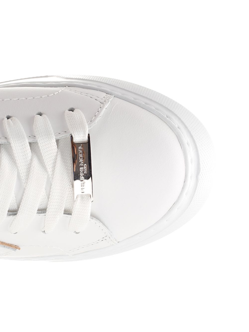 Philippe Model Low Help Recreational Shoe In White