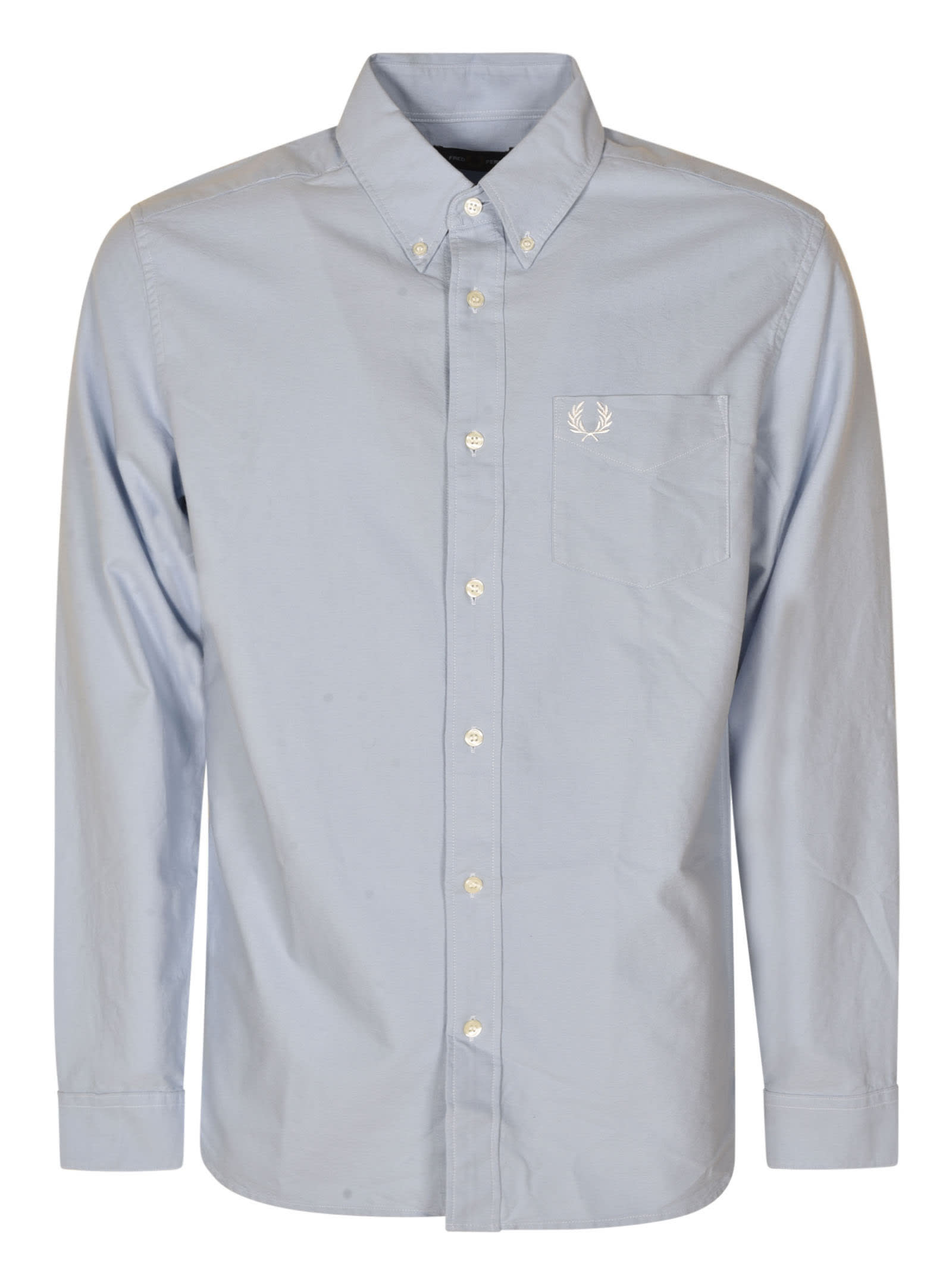Fred Perry Oxford Shirt In Light Smoke | ModeSens