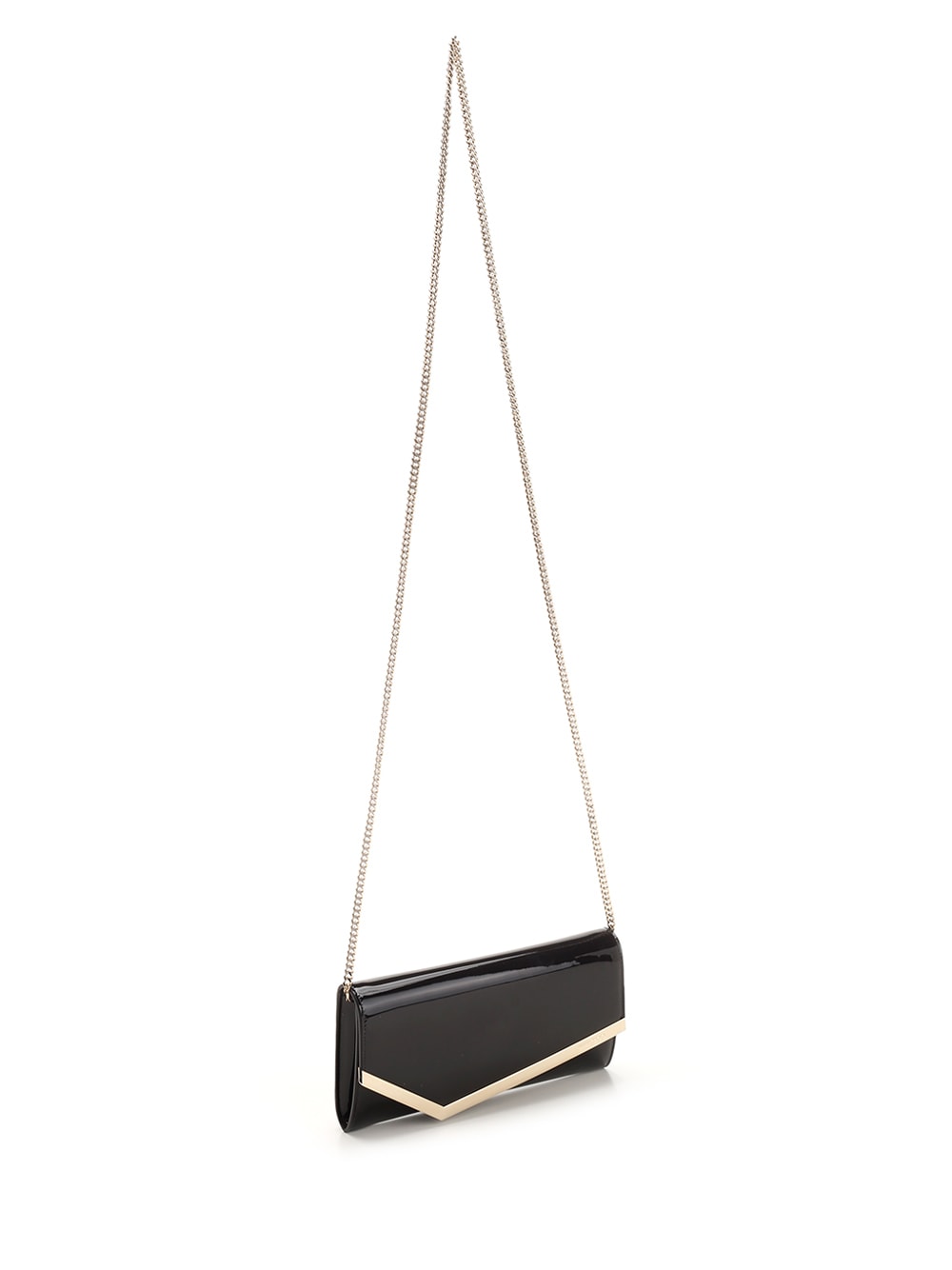 Jimmy Choo Emmie Patent Leather Clutch Bag