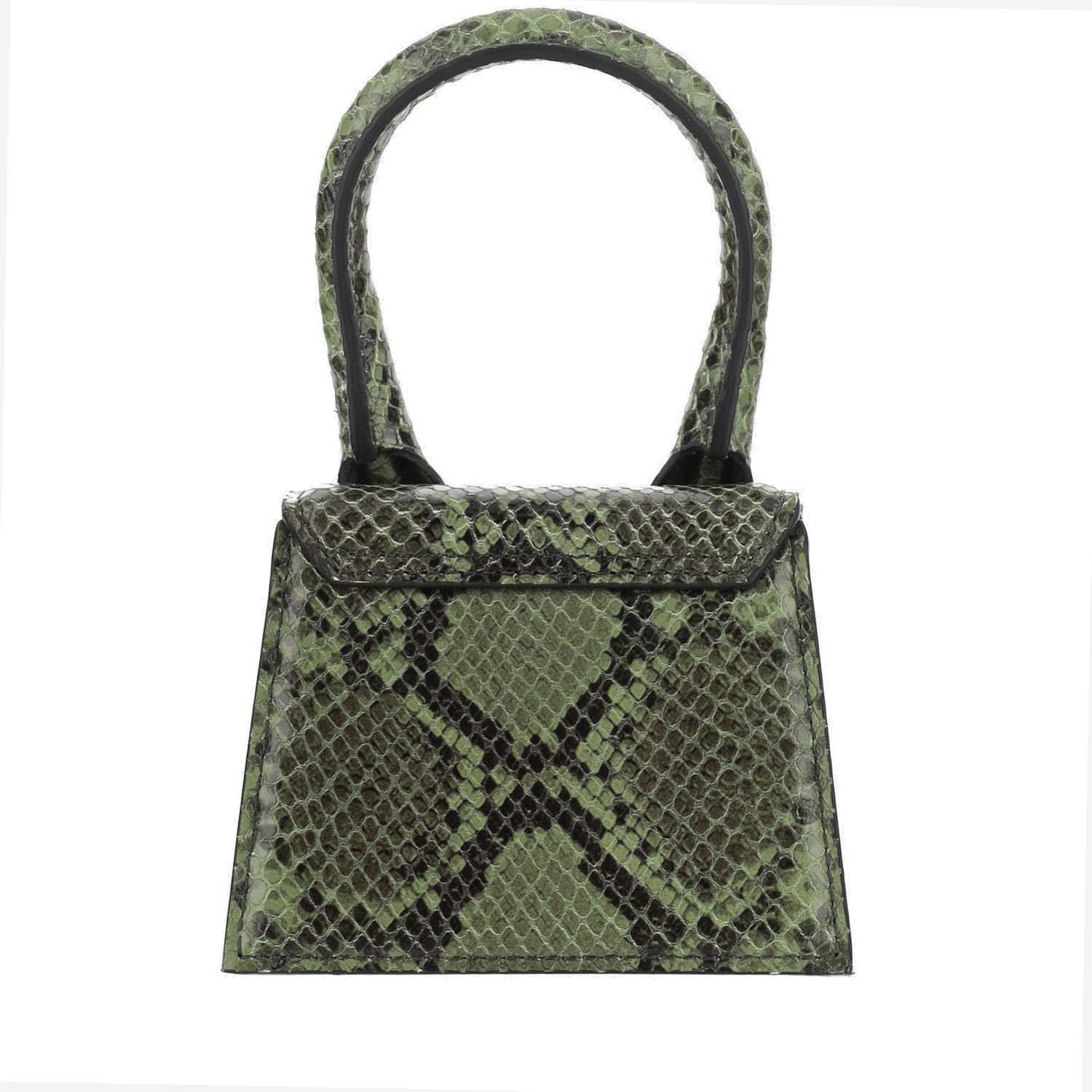 Shop Jacquemus Le Chiquito Bag In Green