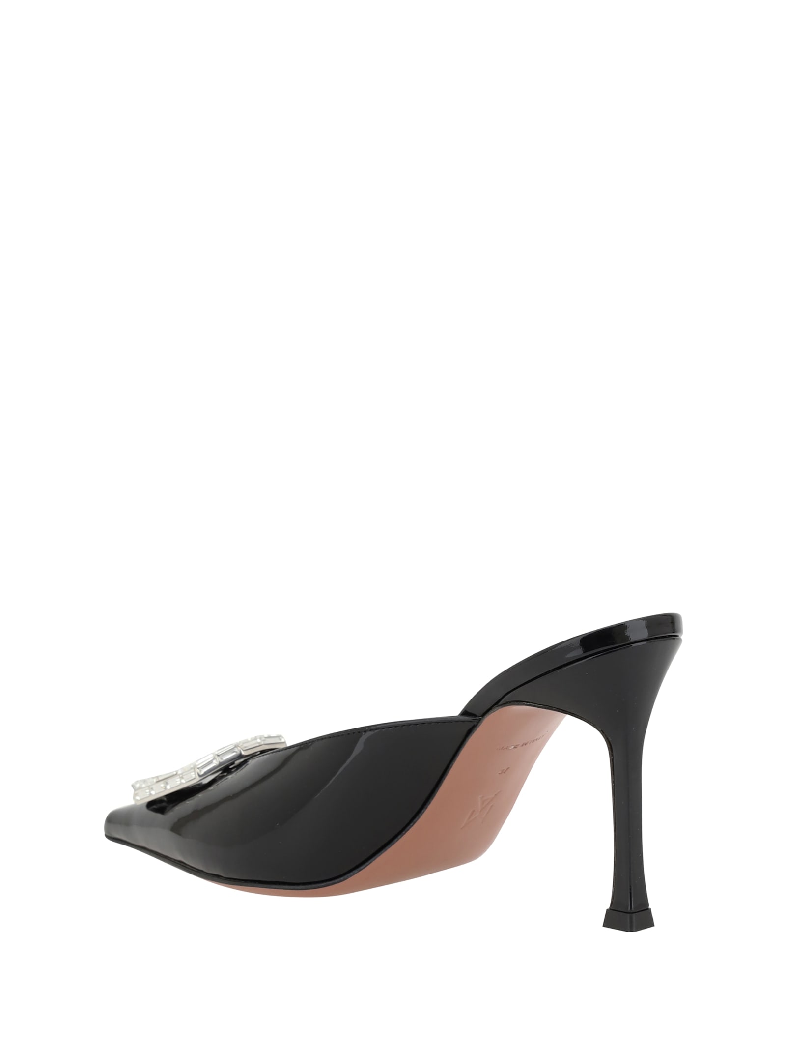 Amina Muaddi Camelia Mules In Multi