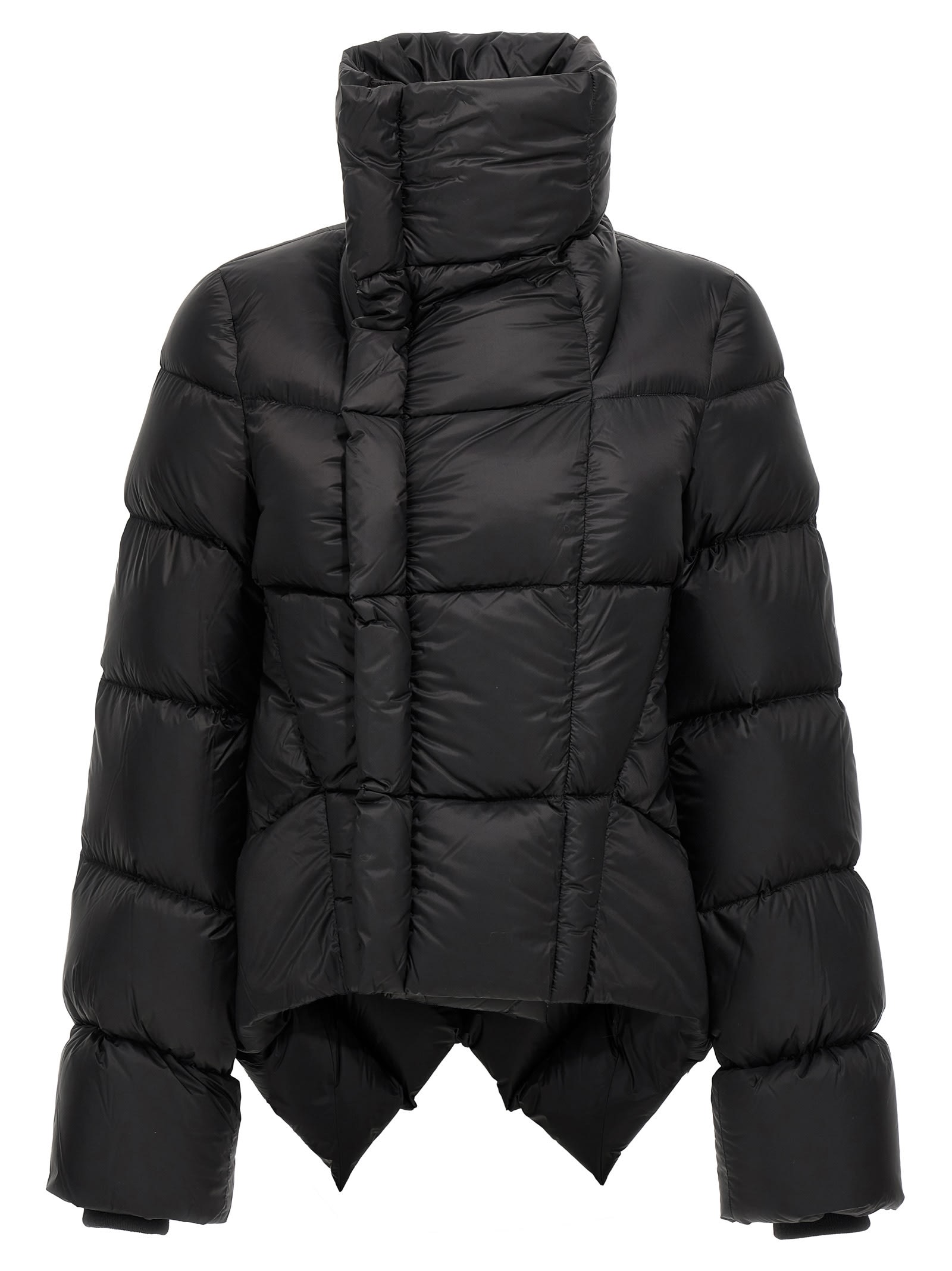 Shop Rick Owens Naska Duvet Down Jacket In Black