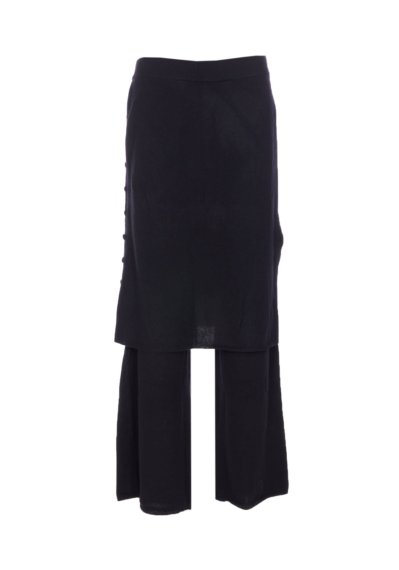 Lisa Yang Payton Double-layered Trousers In Black