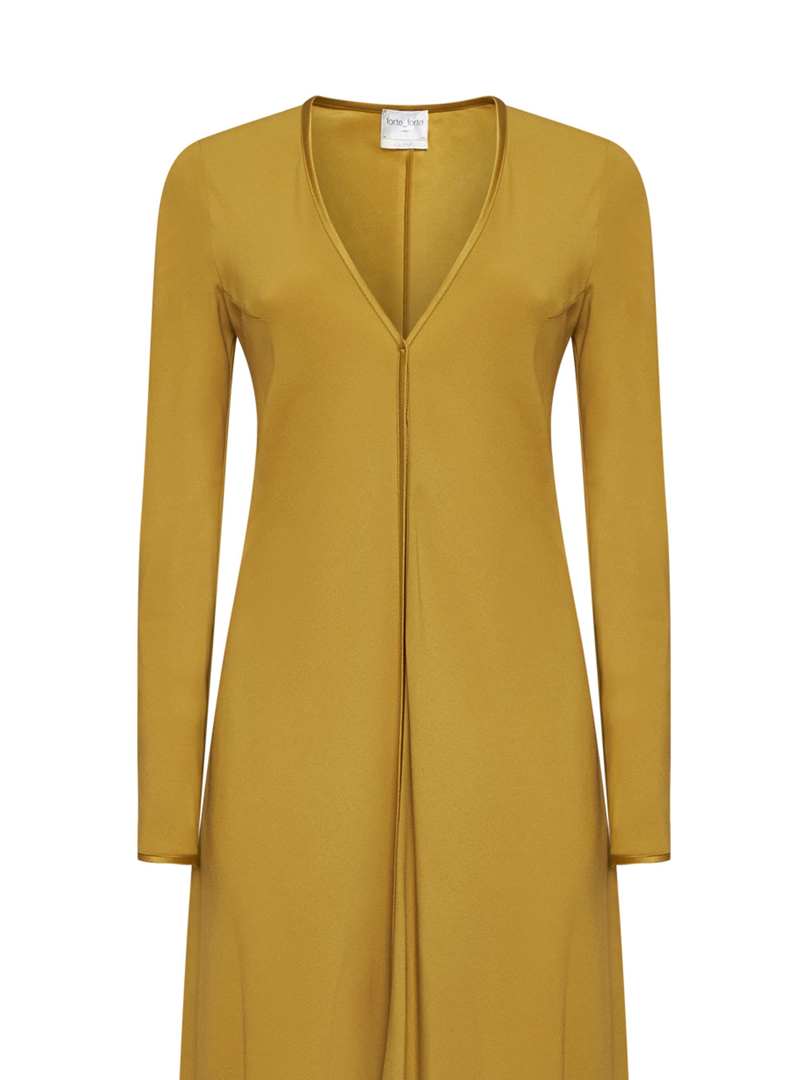 Shop Forte Forte Dress In Saffron