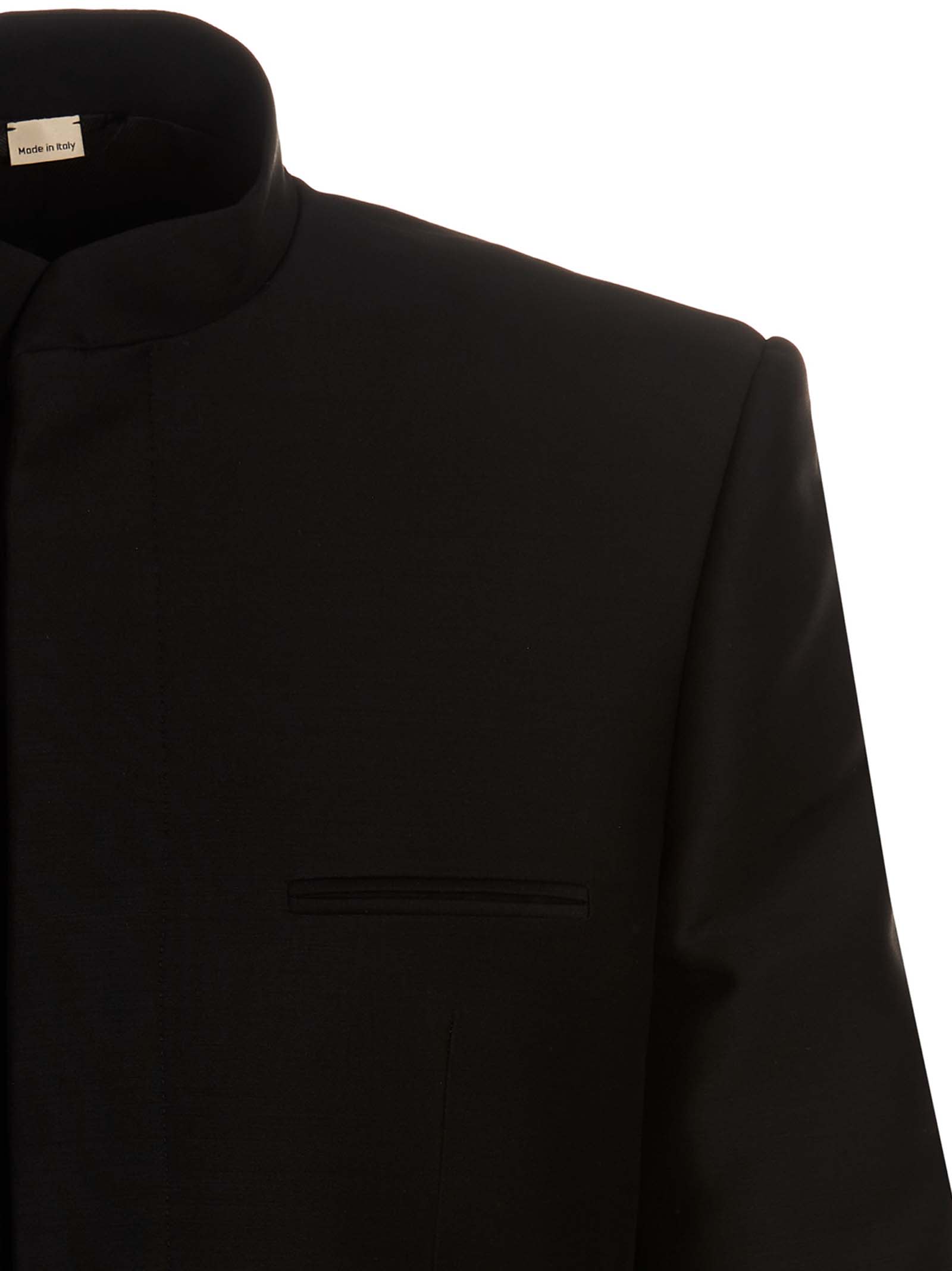 GUCCI MANDARIN COLLAR BLAZER JACKET
