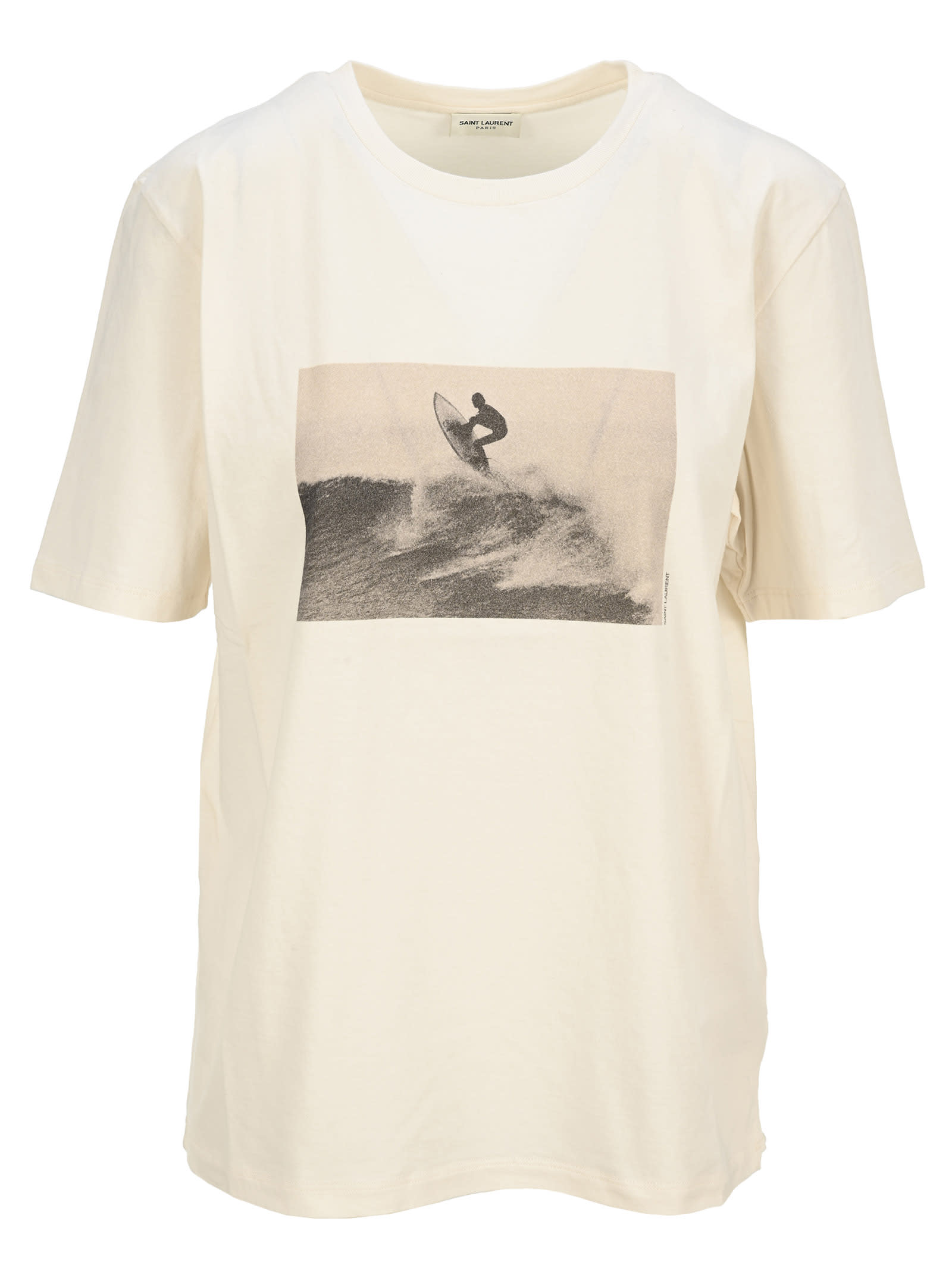 Saint Laurent Surfer Print T-shirt