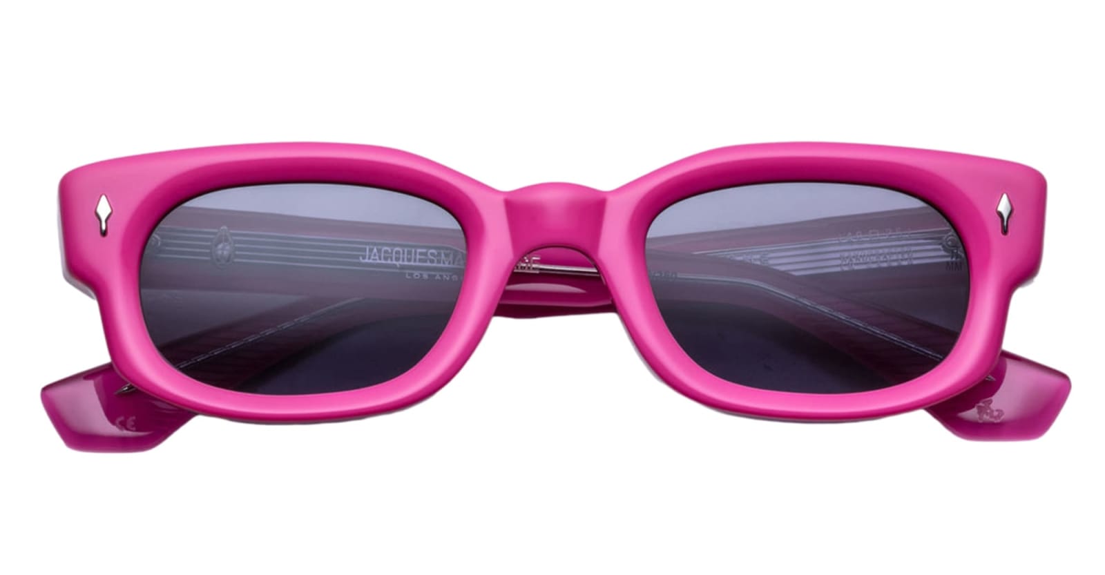 Shop Jacques Marie Mage Whiskeyclone - Azalea Sunglasses In Pink