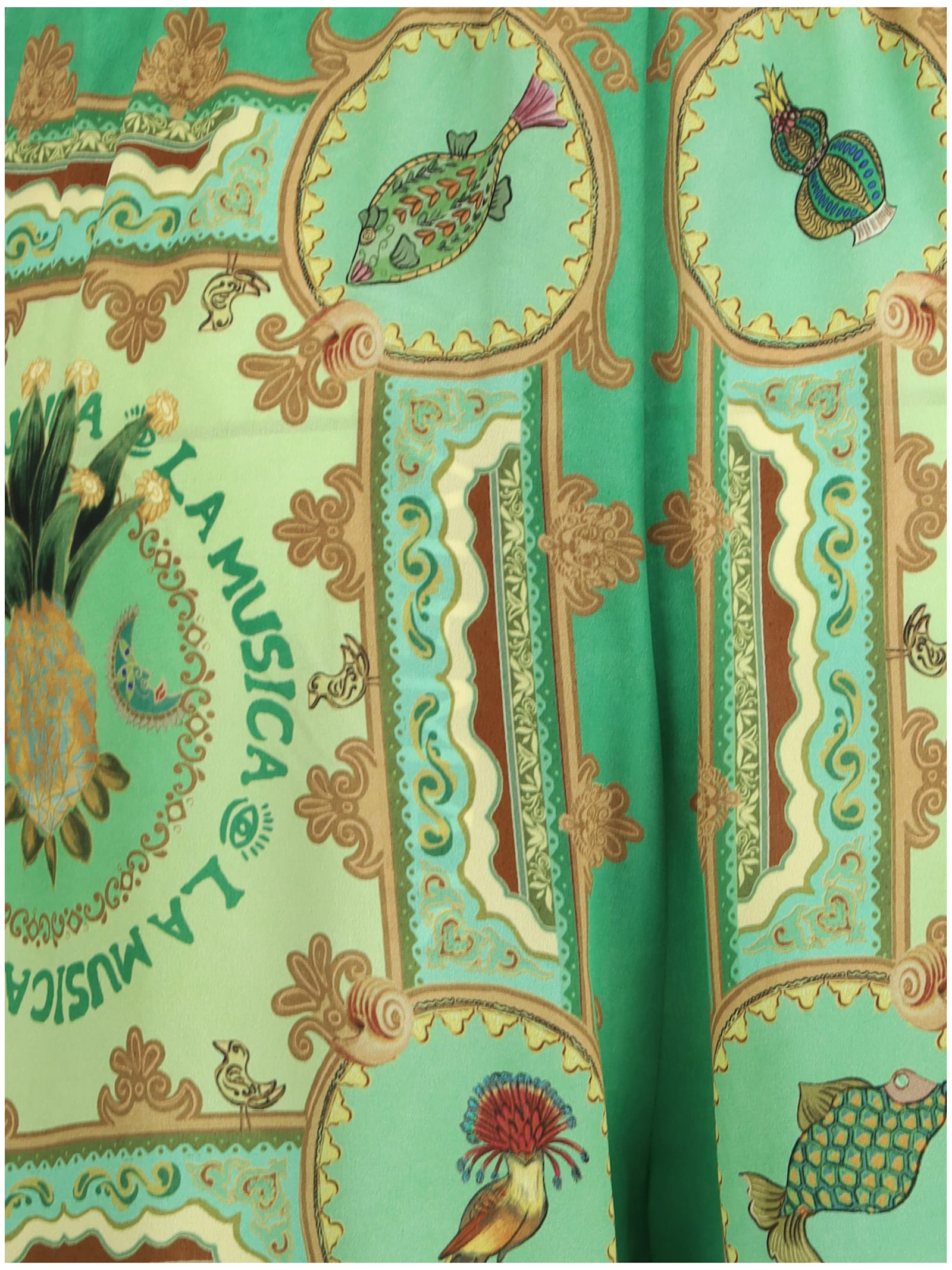 Shop Alemais La Musica Pants In Green