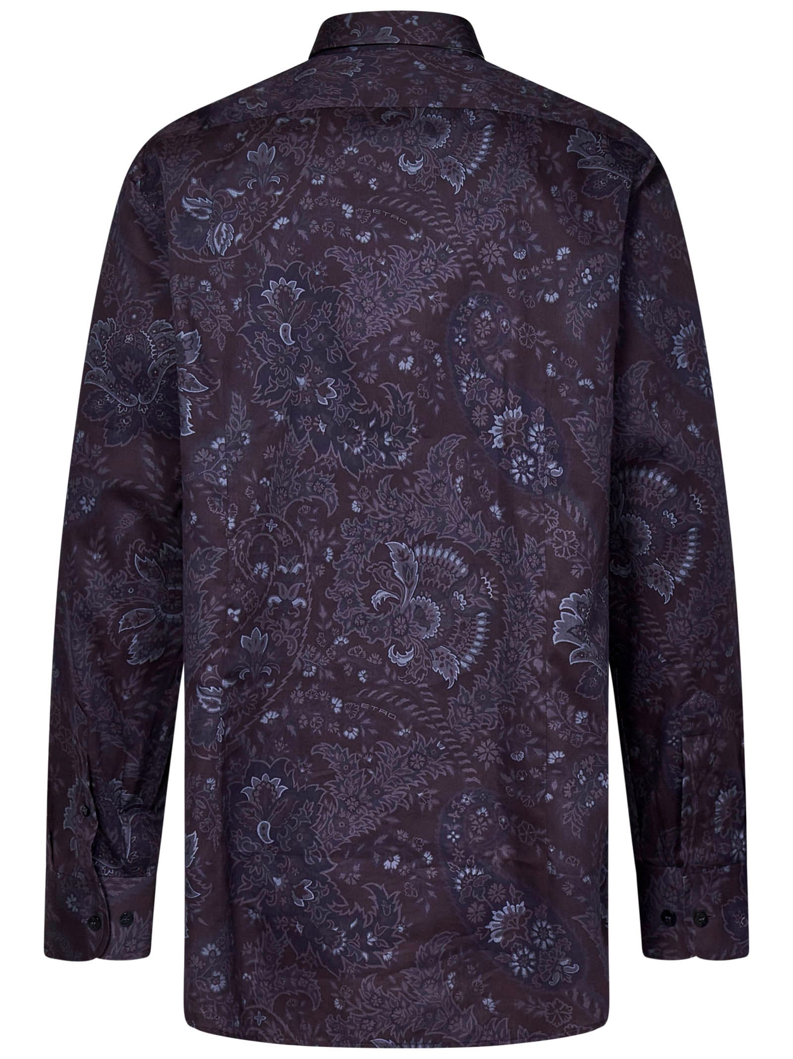 Shop Etro Shirt In Purple