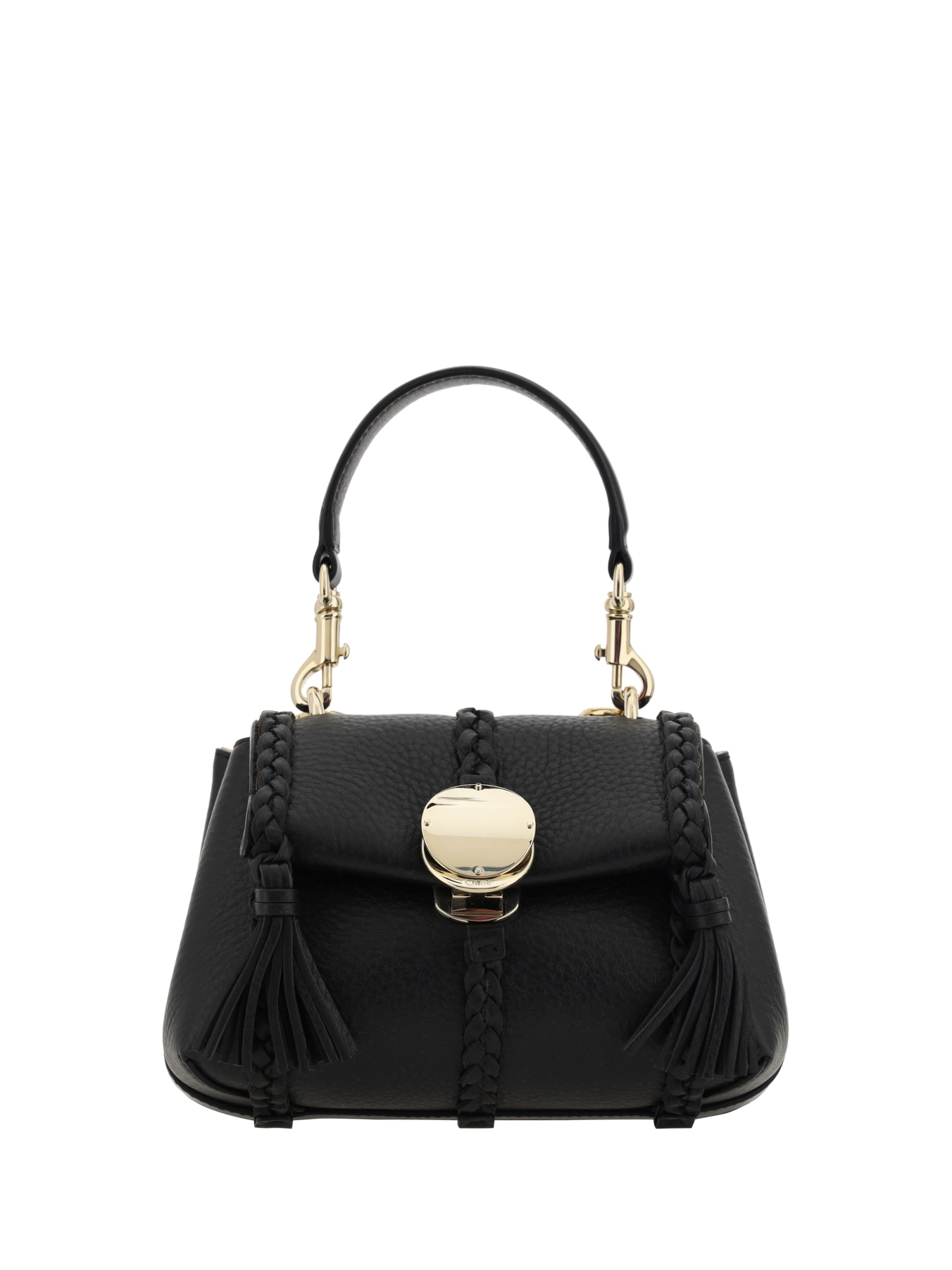 Shop Chloé Penelope Handbag In Black
