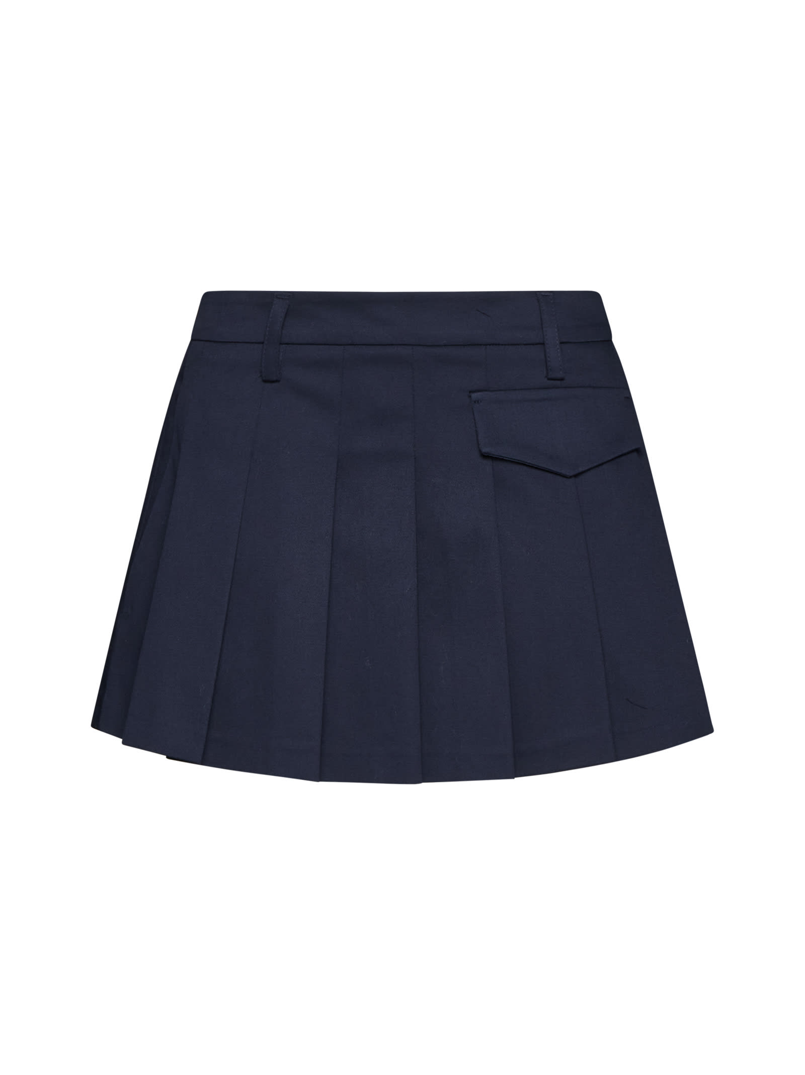 Shop Blanca Vita Skirt In Topazio