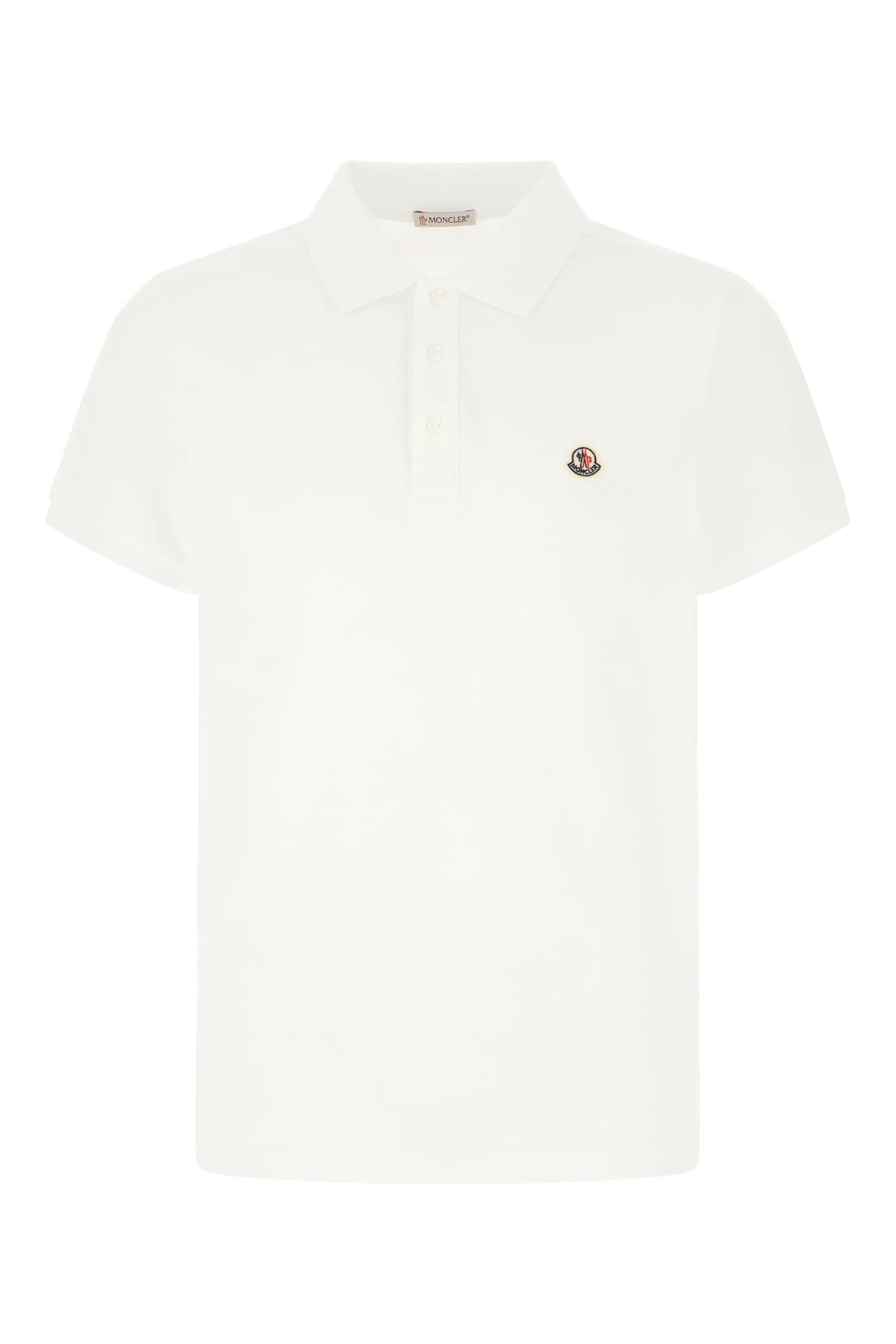Moncler Poloshirt Mit Logo-patch