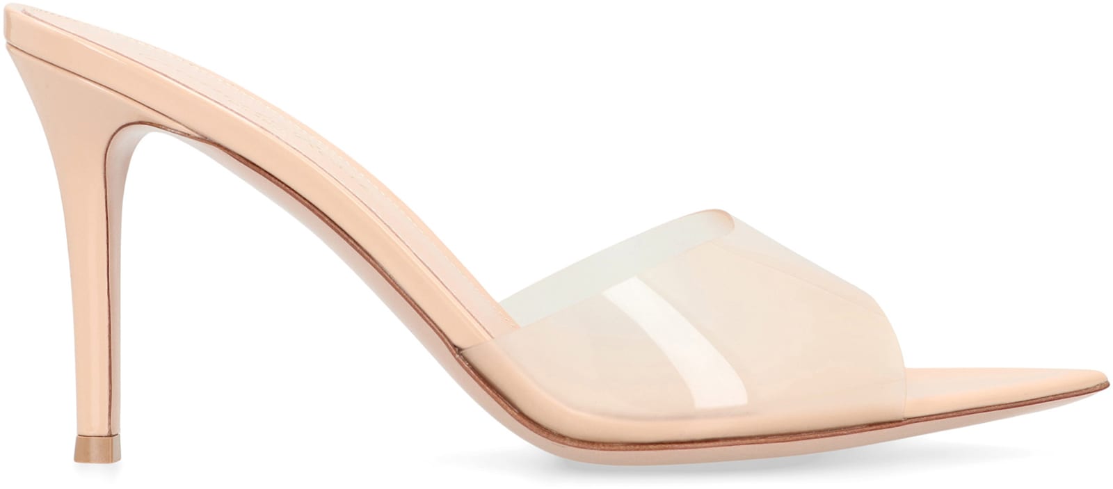 Gianvito Rossi Pointe Mule Elle In Pink