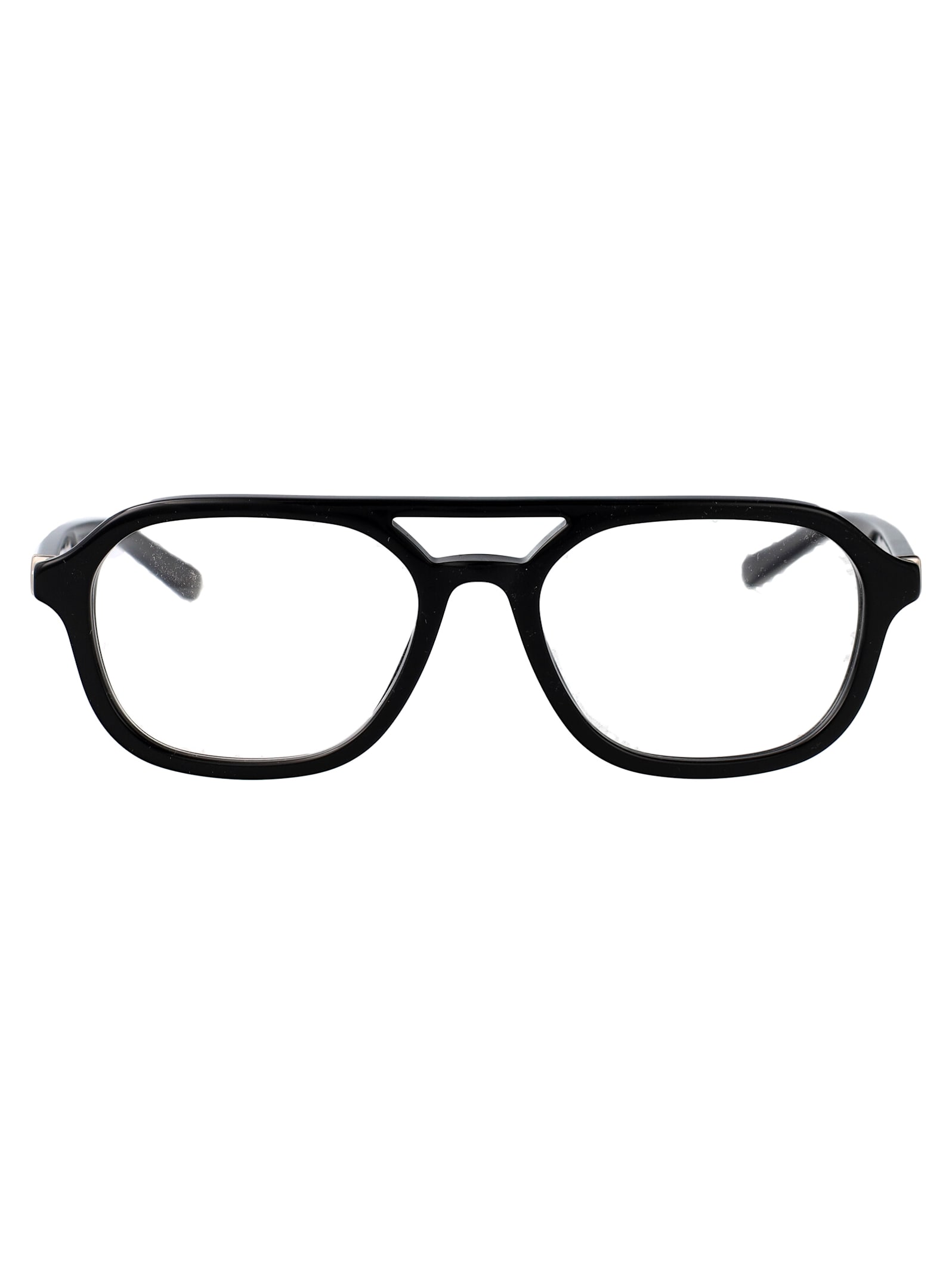 Shop Gucci Gg1673o Glasses In Black-black-transparent