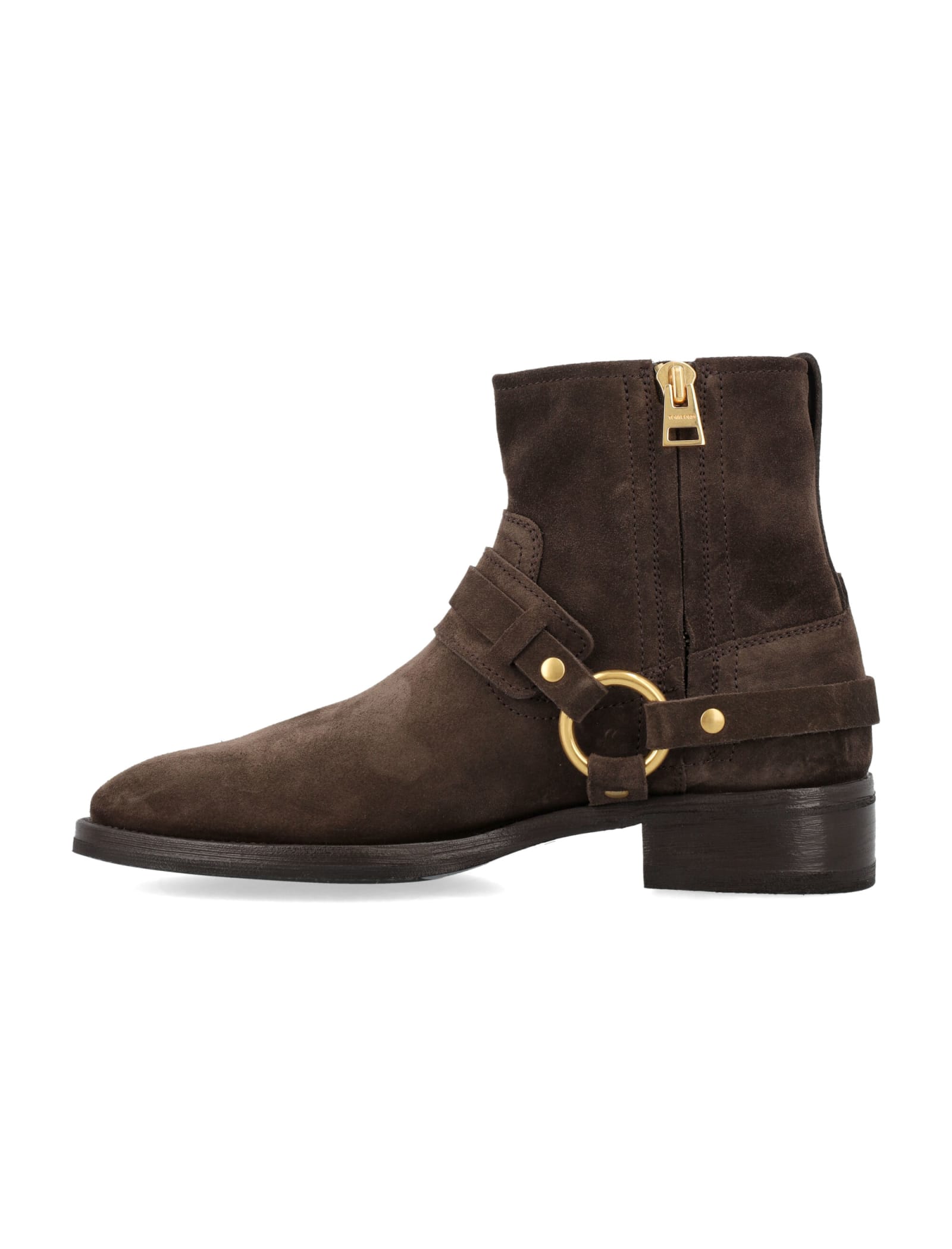 Shop Tom Ford Cavendish Harness Boots In Wood