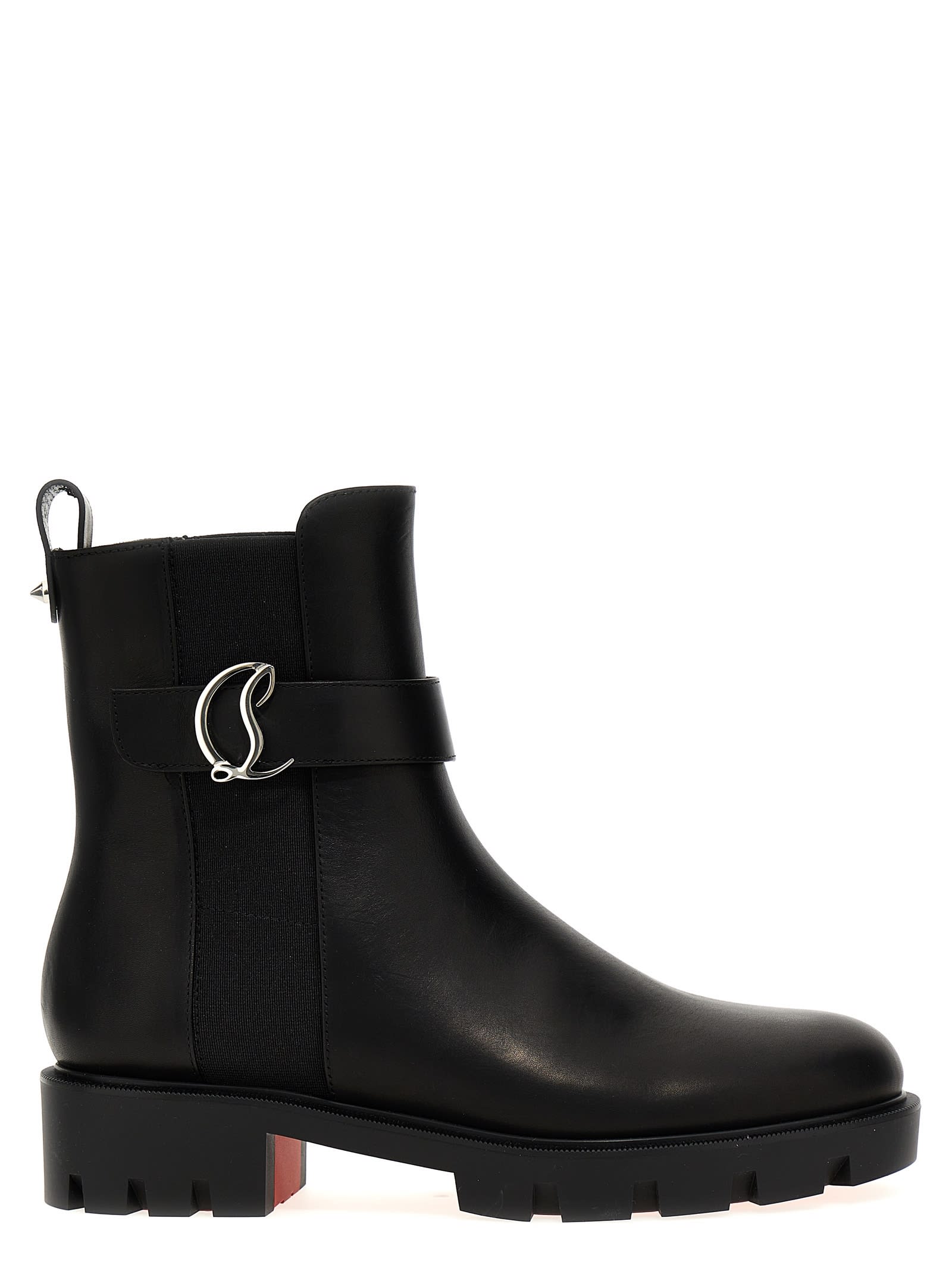 cl Chelsea Booty Lug Ankle Boots