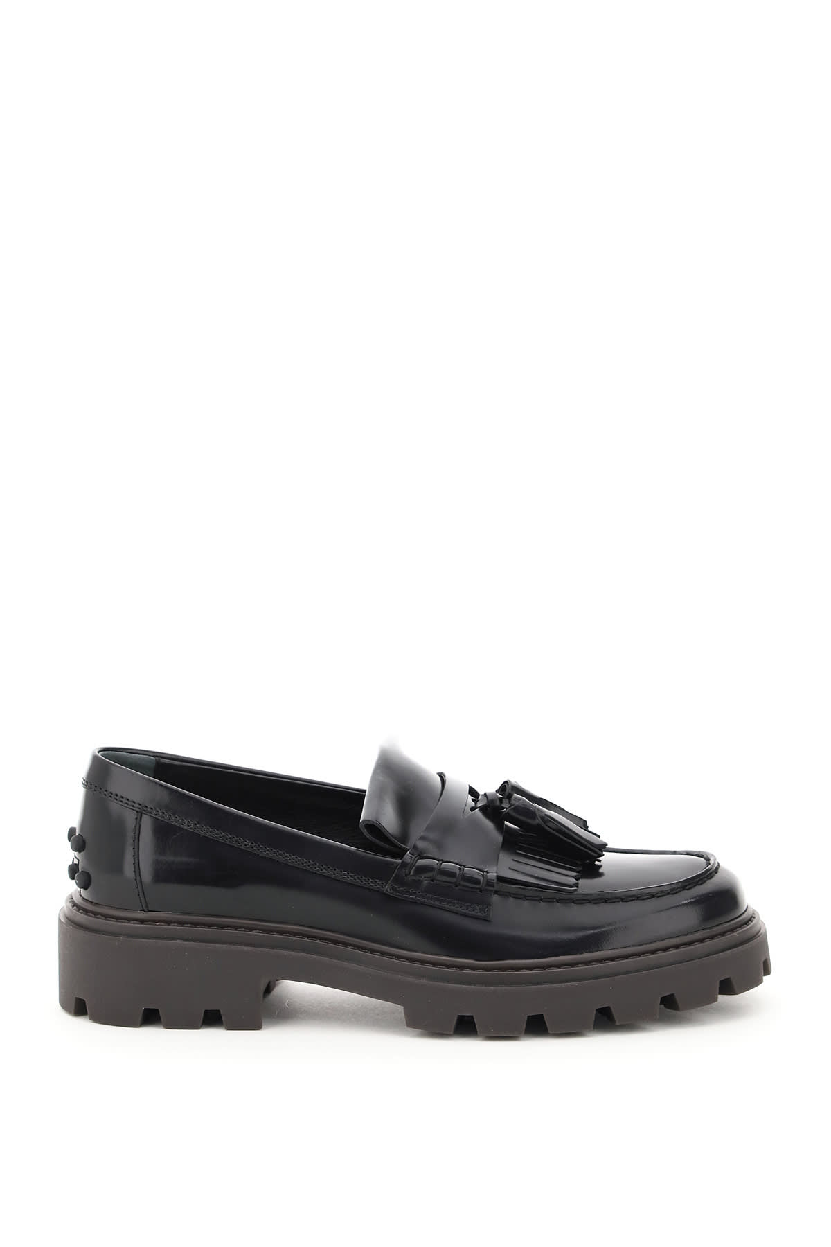 Tods Loafers With Fringe And Tassels