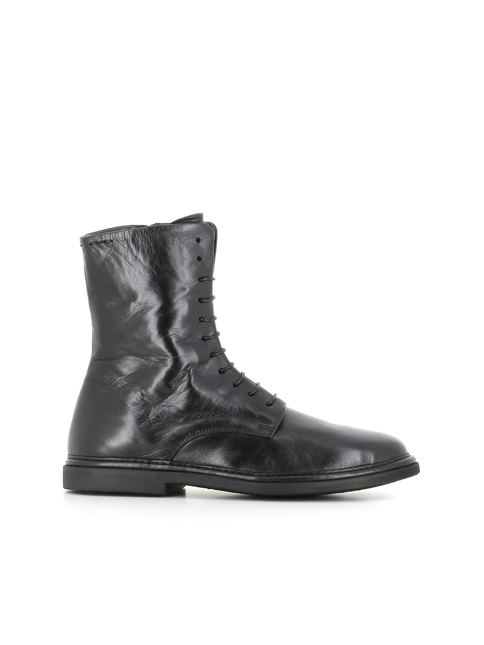 Alexander Hotto Lace-up Boot 66633 In Black