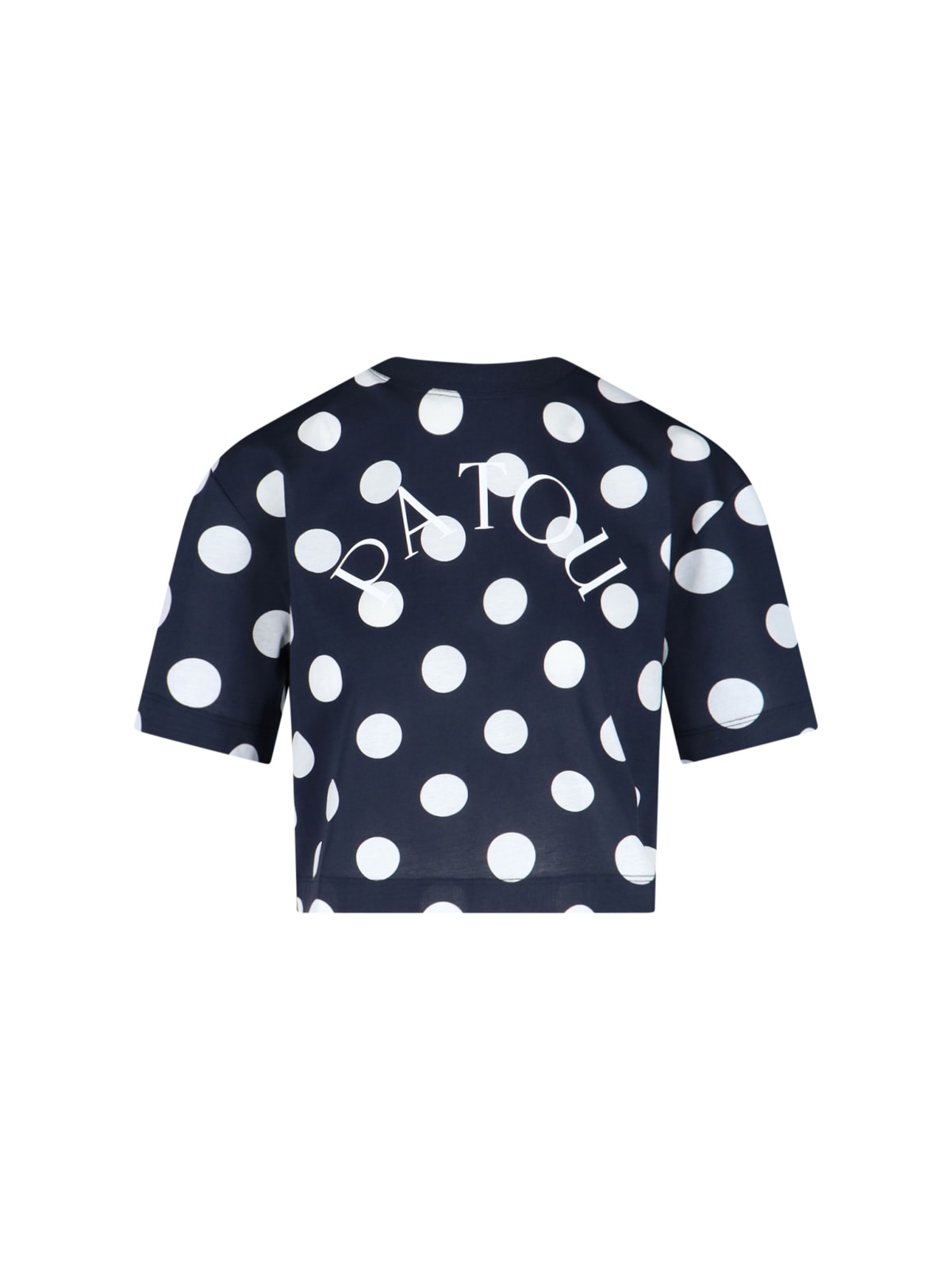 Polka Dot Crop T-shirt