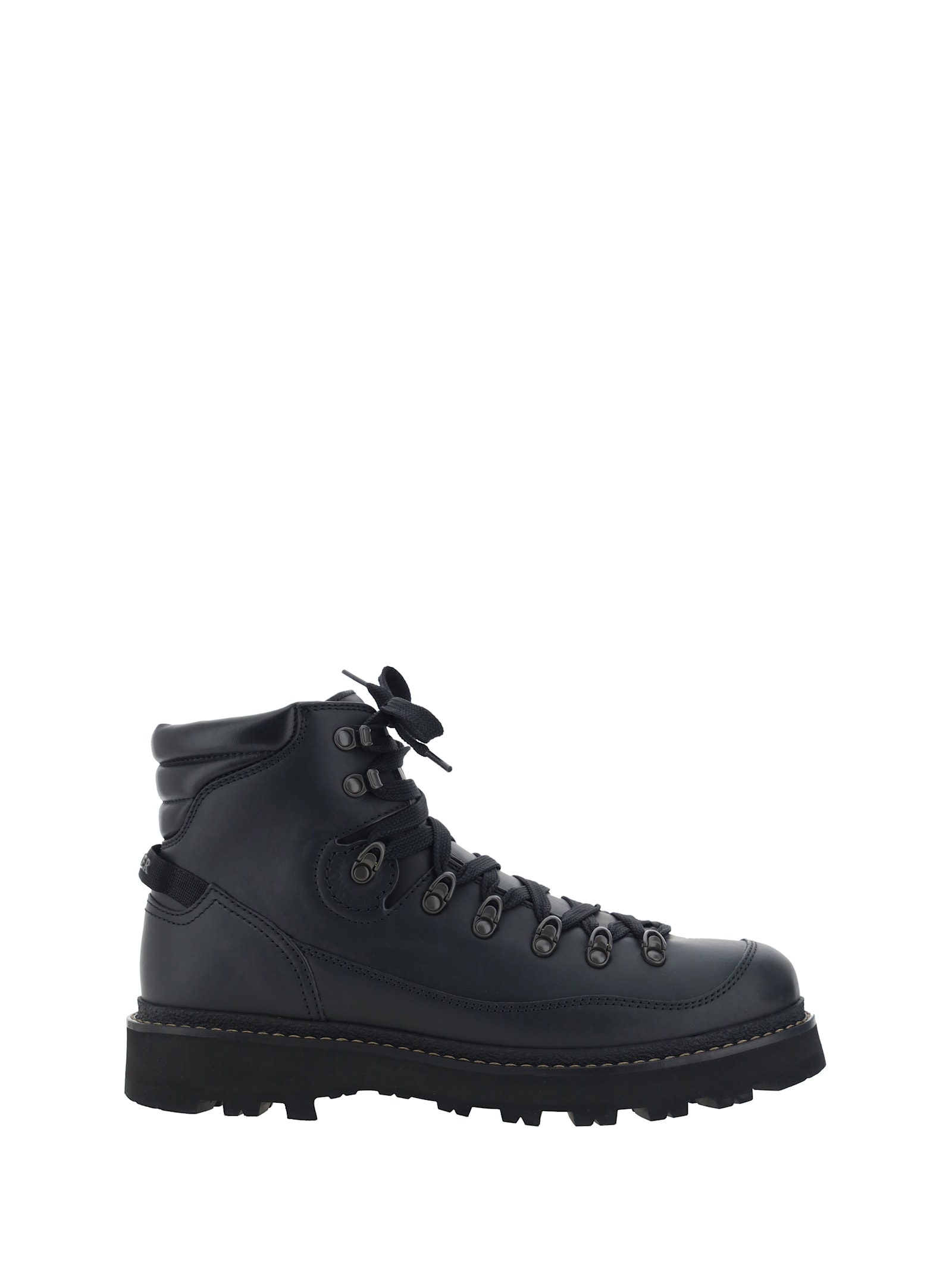 Shop Moncler Peka Trek Ankle Boots In Black