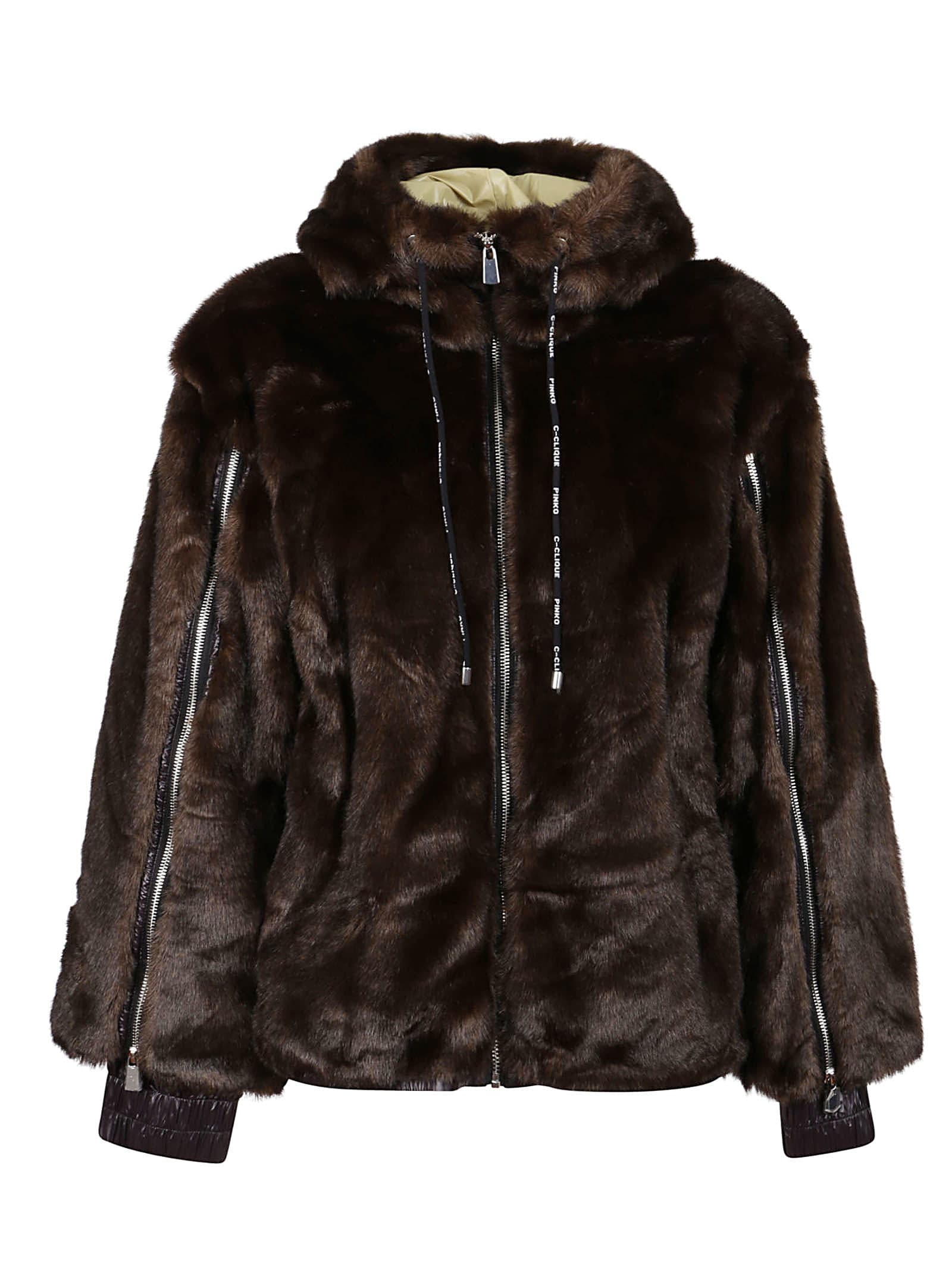 Pinko Ecological Brown Fur