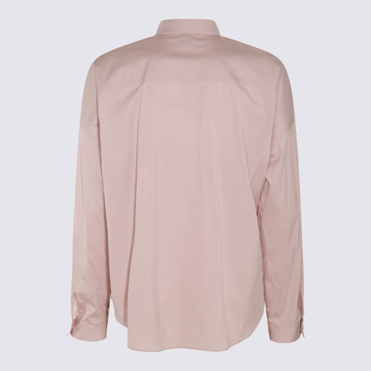 Shop Brunello Cucinelli Pink Cotton Shirt