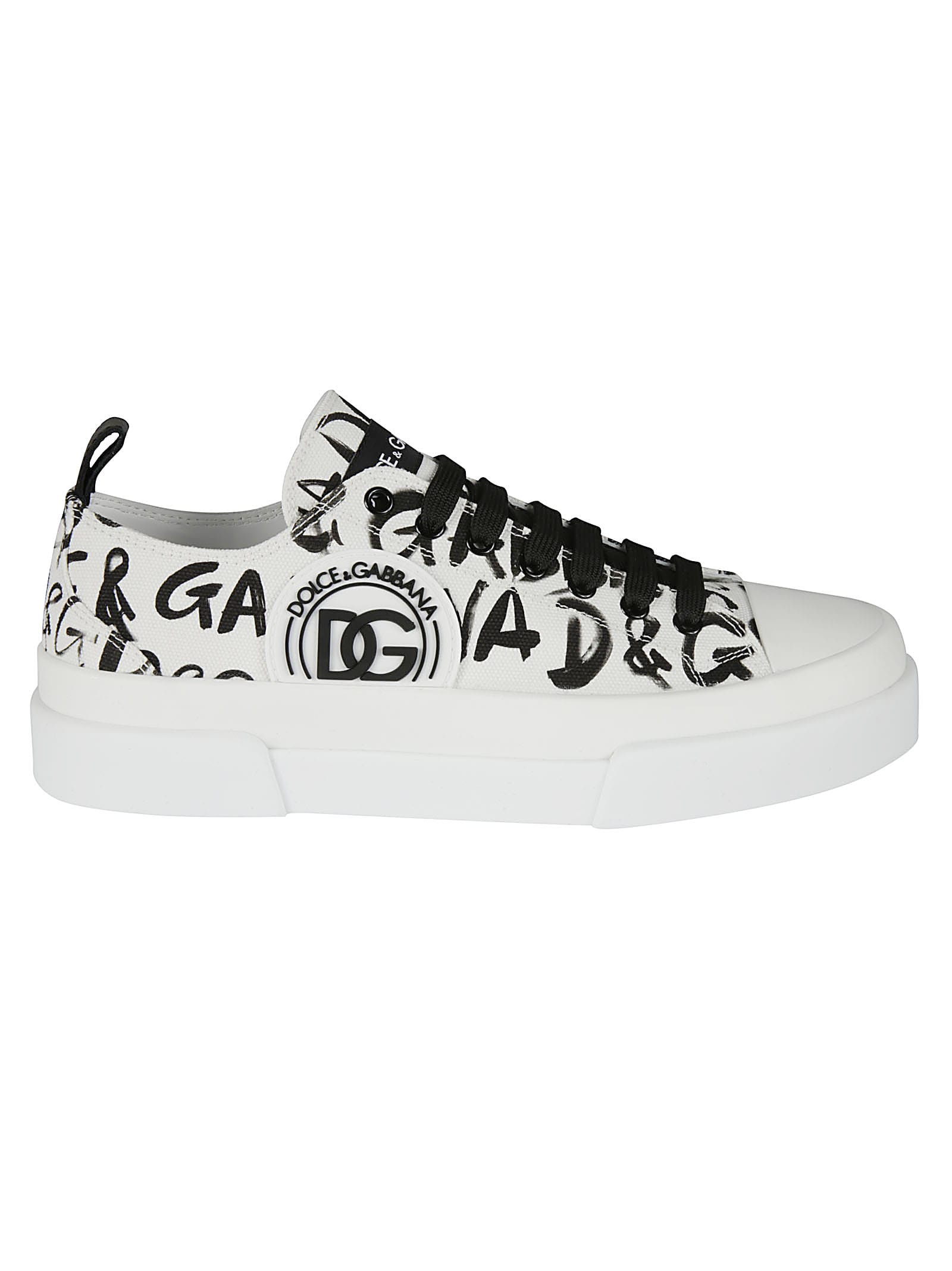 Dolce & Gabbana Low Rubberized Sneakers