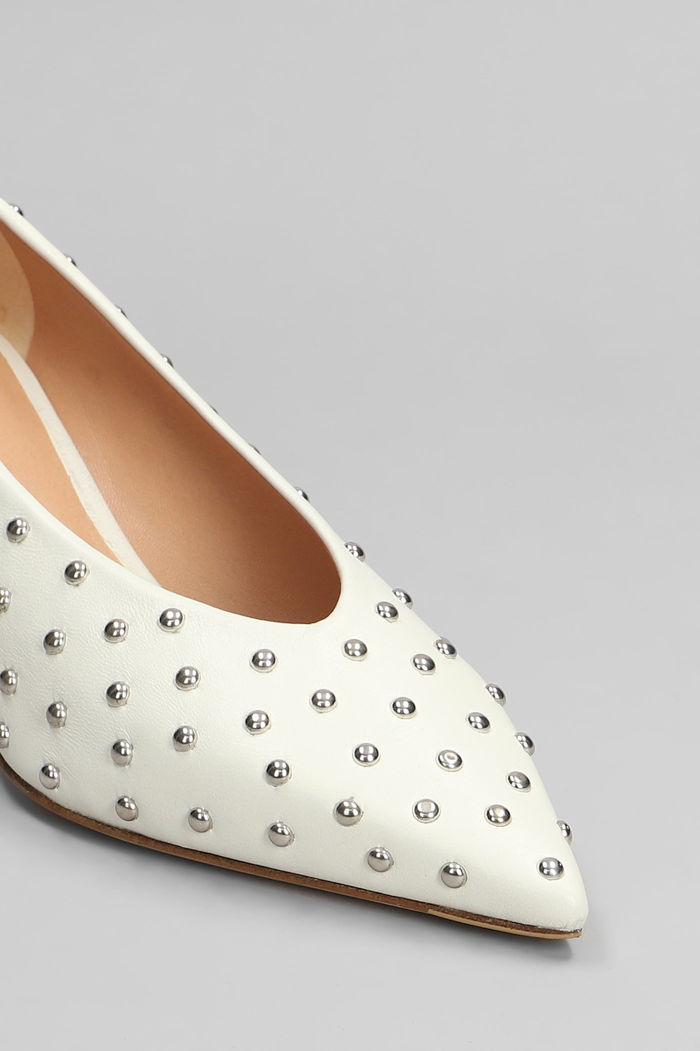 The Seller Pumps In White Leather In White