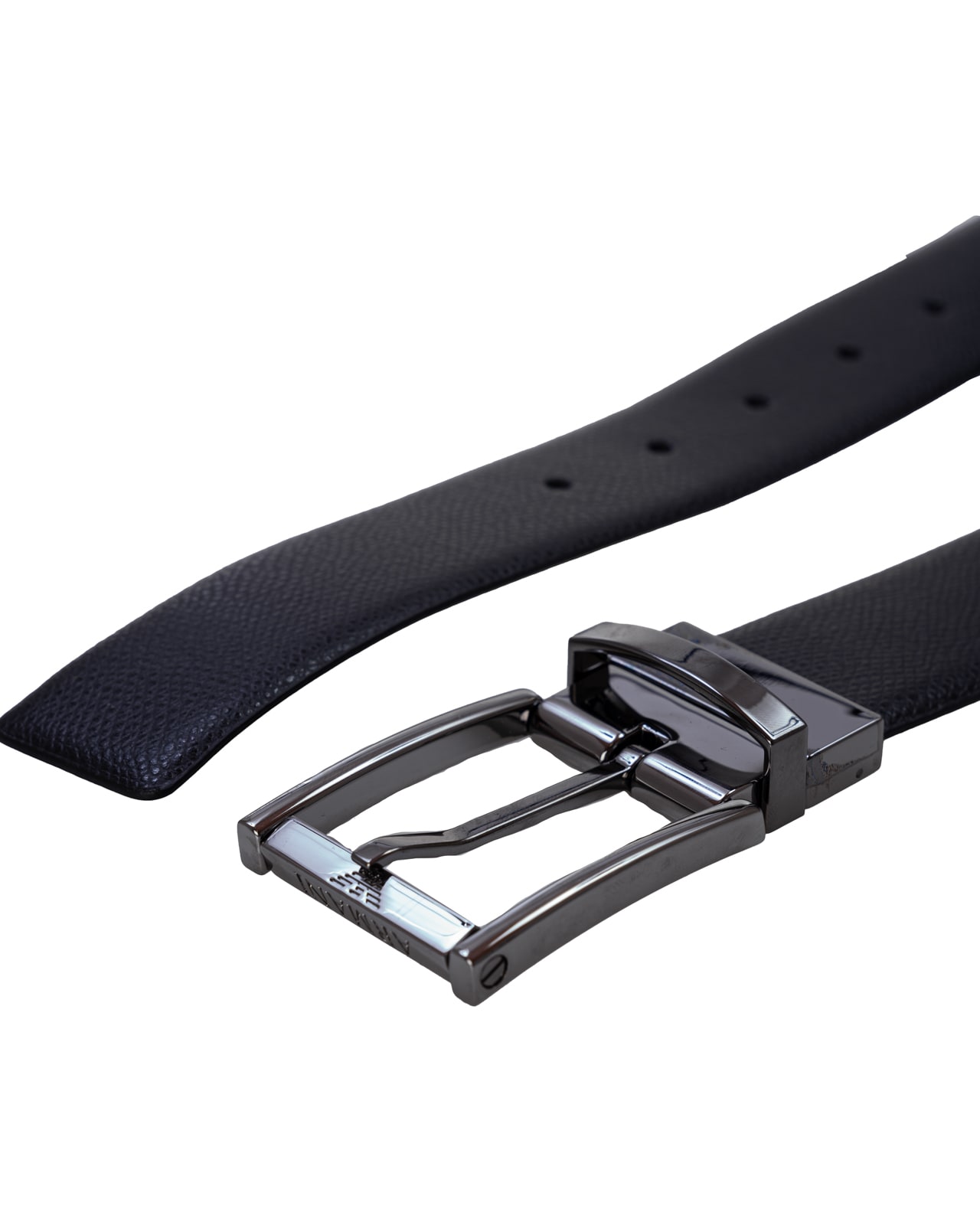 Shop Emporio Armani Belts Black