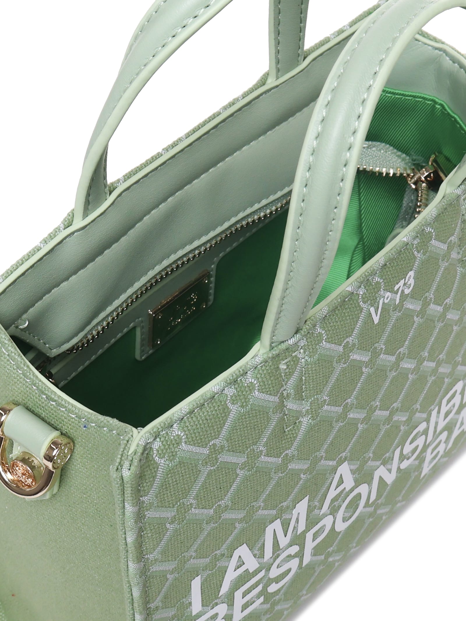 V73 Shopping Bag Responsibility In Sage
