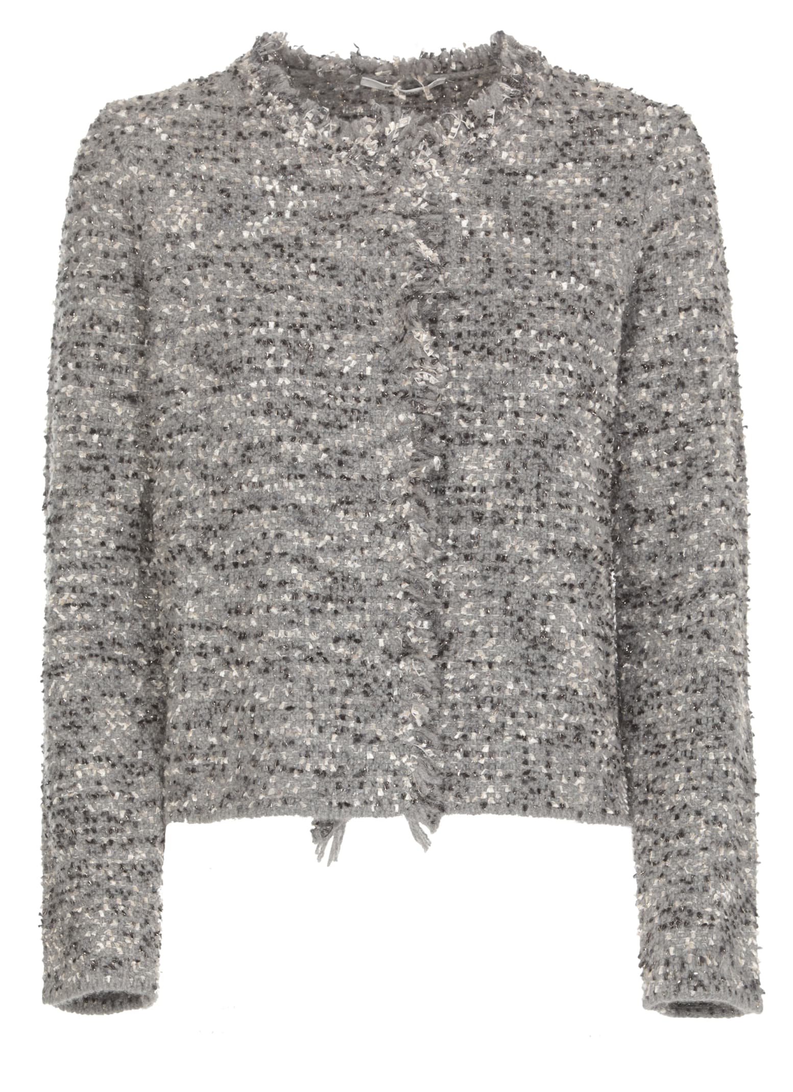 Kangra Wool Sweateer In Gray