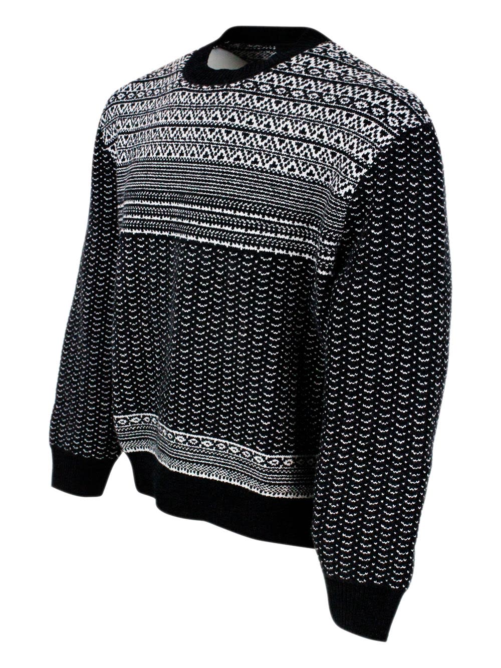 Shop Armani Exchange Sweater In Black